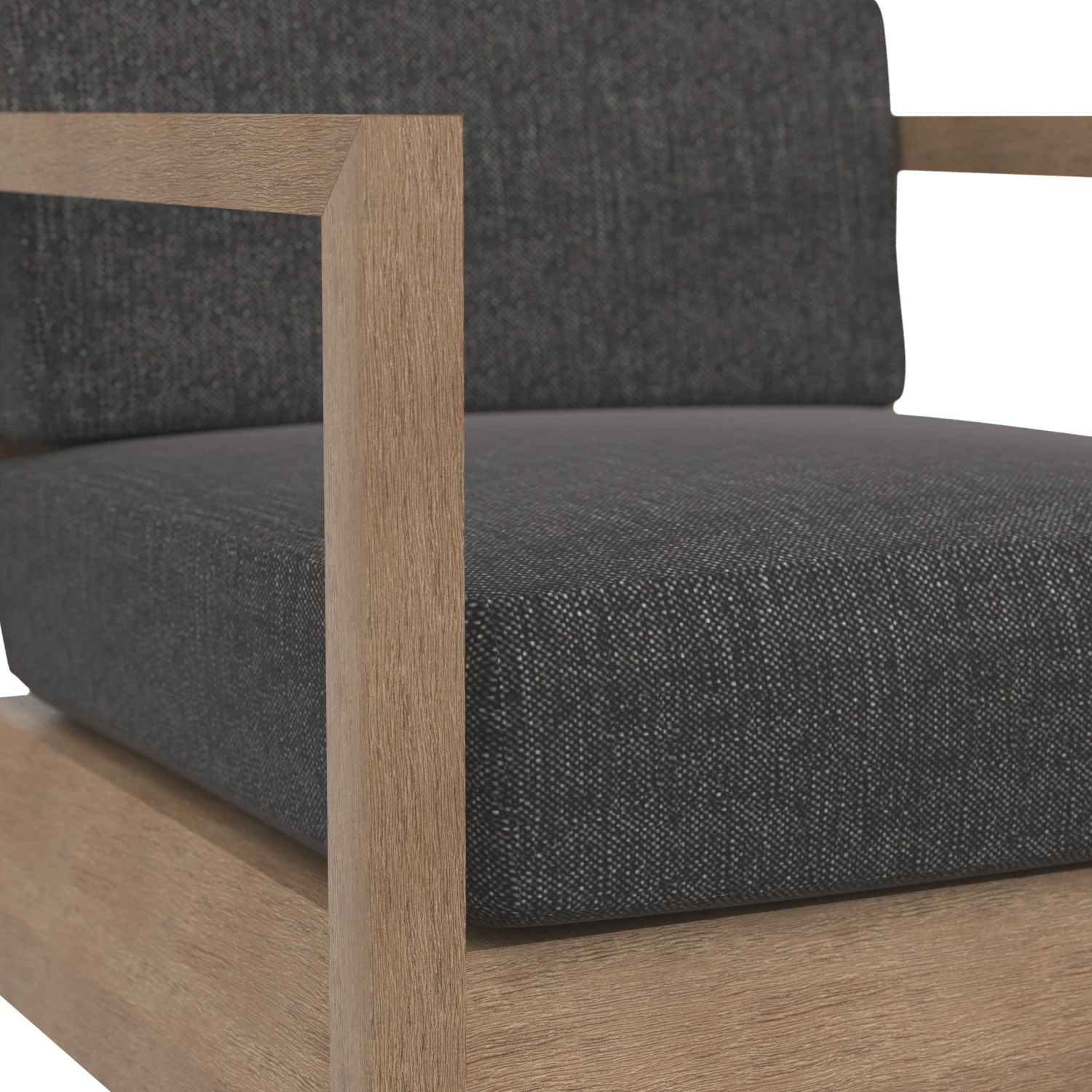 Paloma Teak Lounge Chair 3D Model_05