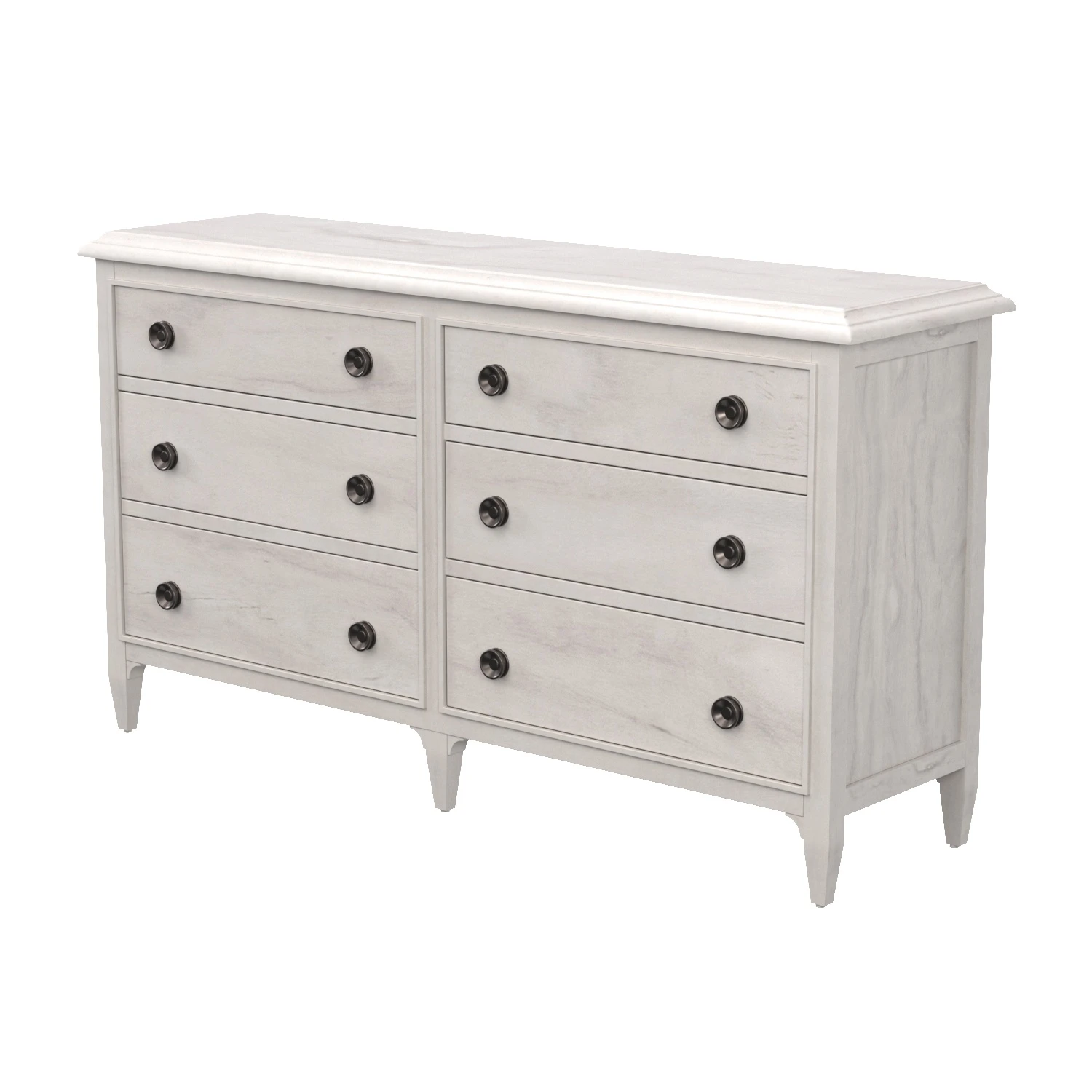 Past Forward Six Drawer Dresser U178040 3D Model_01