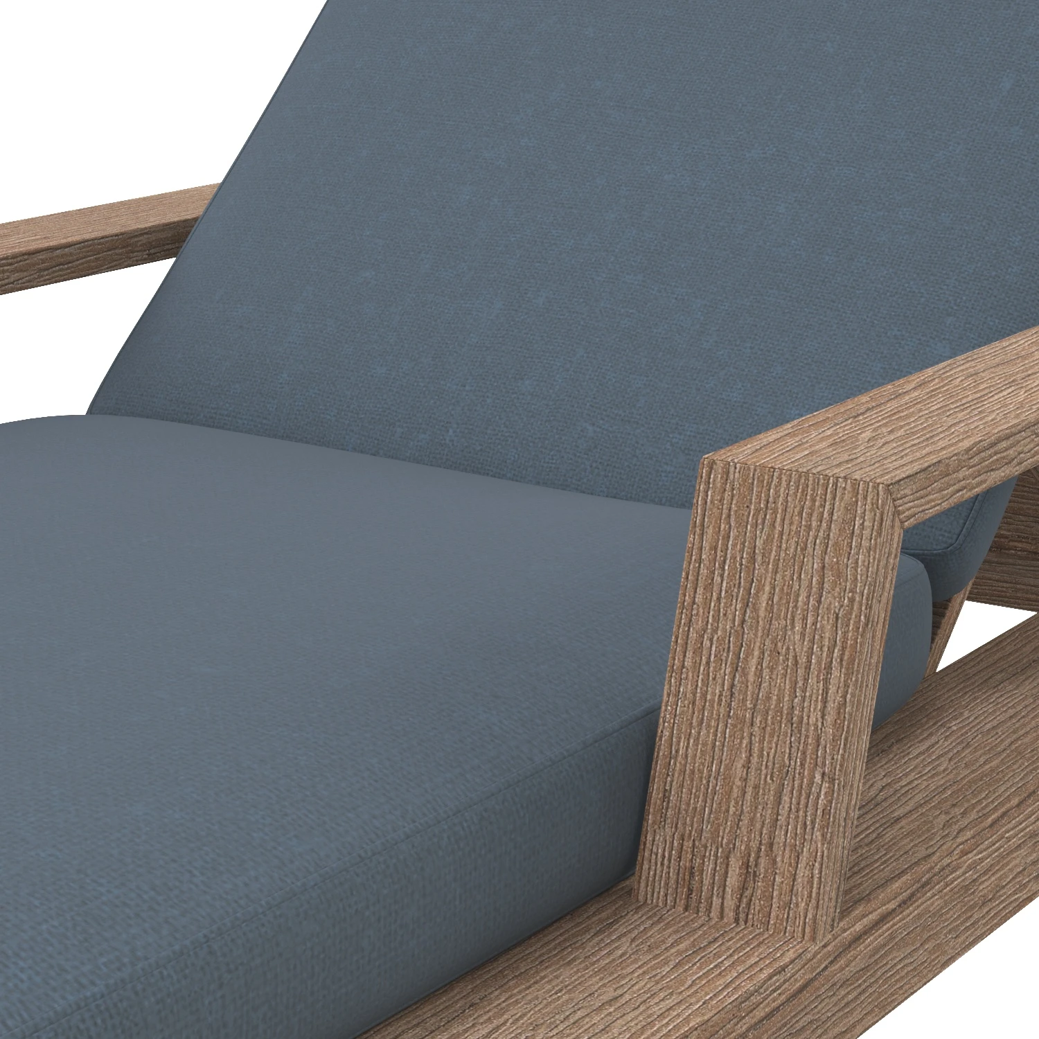 RH Tropea Teak Chaise 3D Model_05