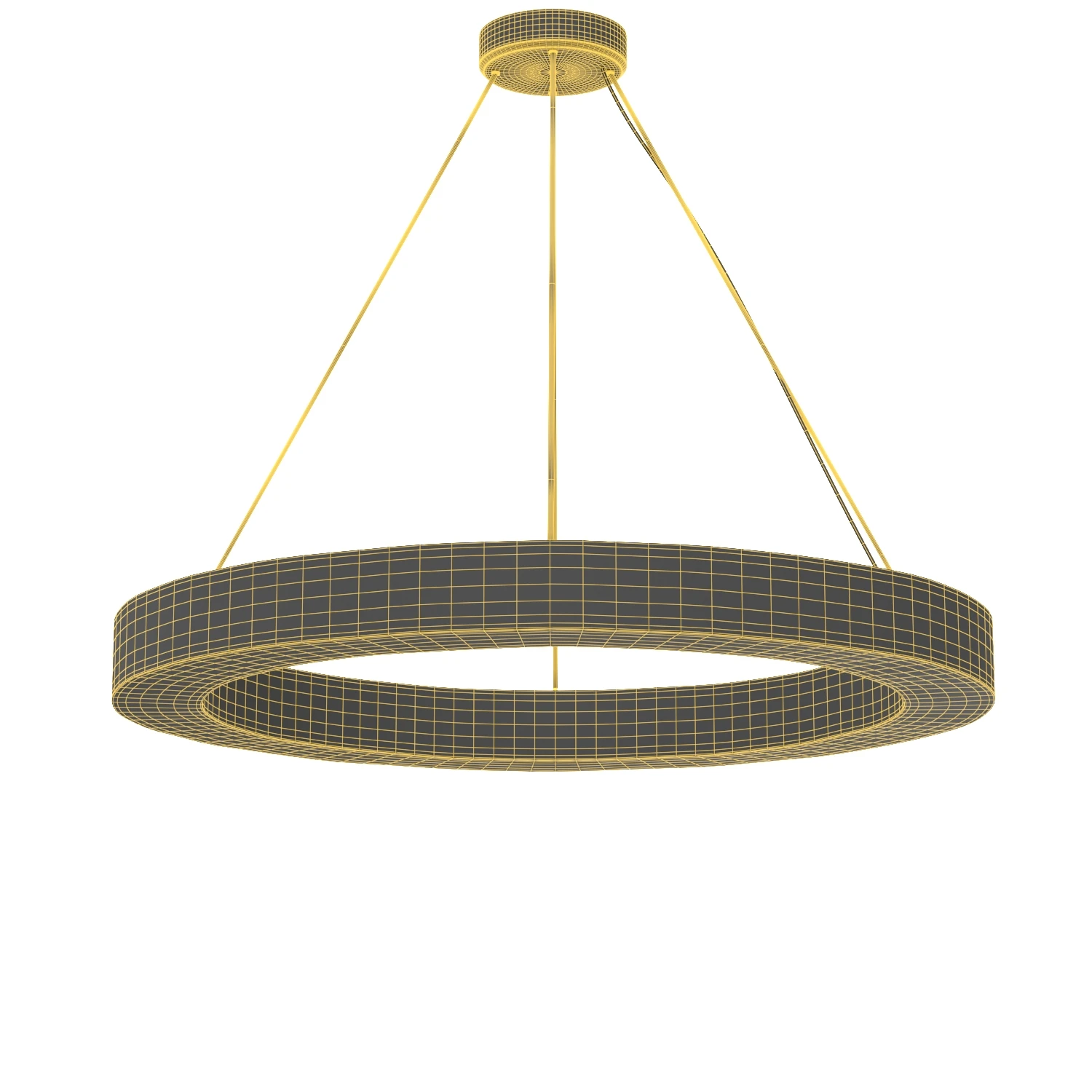 Rivage Round Chandelier 40in 3D Model_07