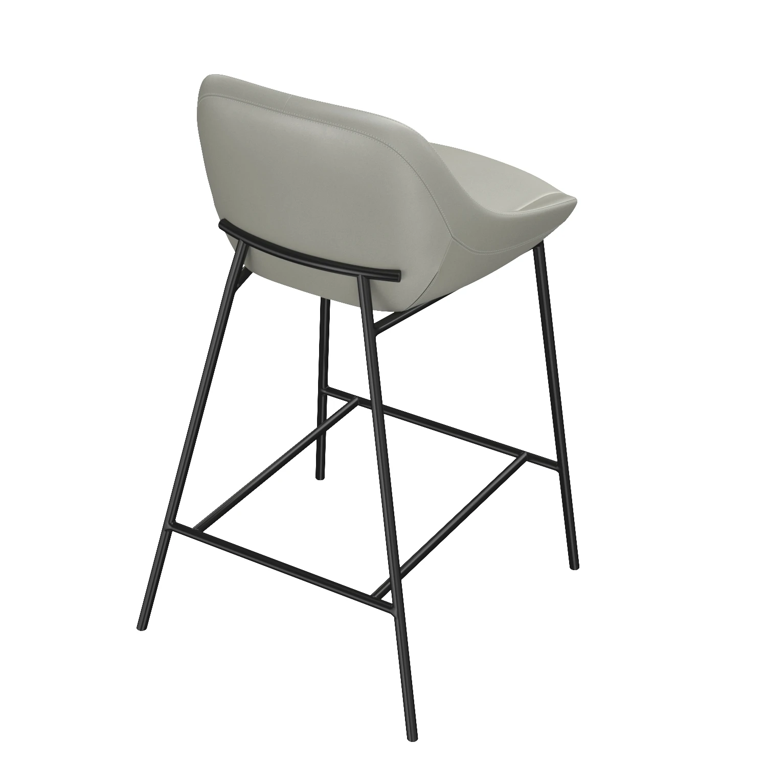 Shelby Counter Stool Beige EJ-1038-34 3D Model_06