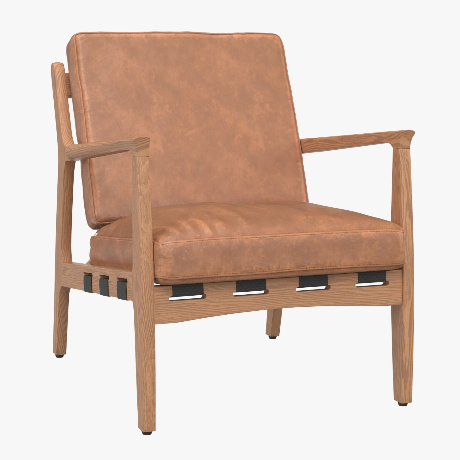 Silas Chair Sahara Tan 3D Model_01