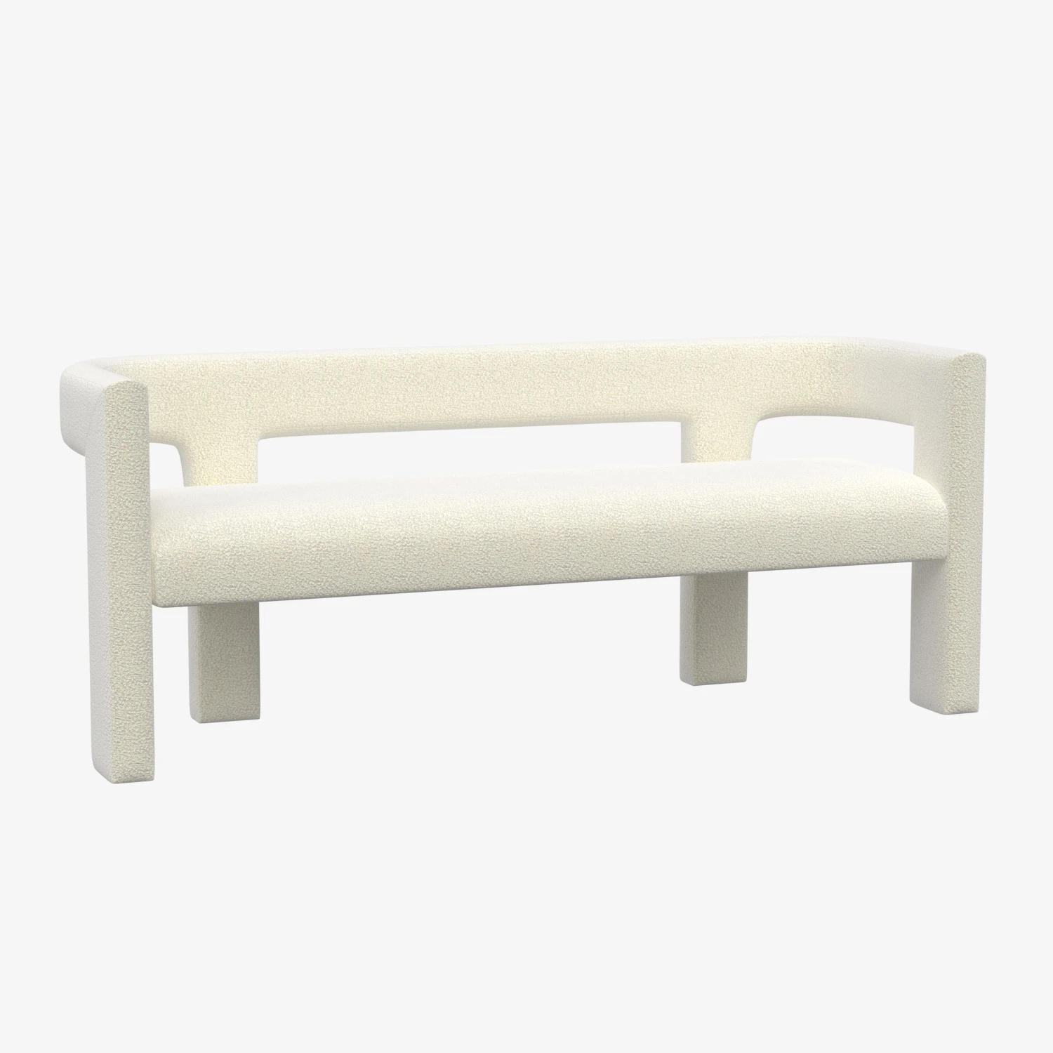 Stature Ivory Bench 3D Model_01