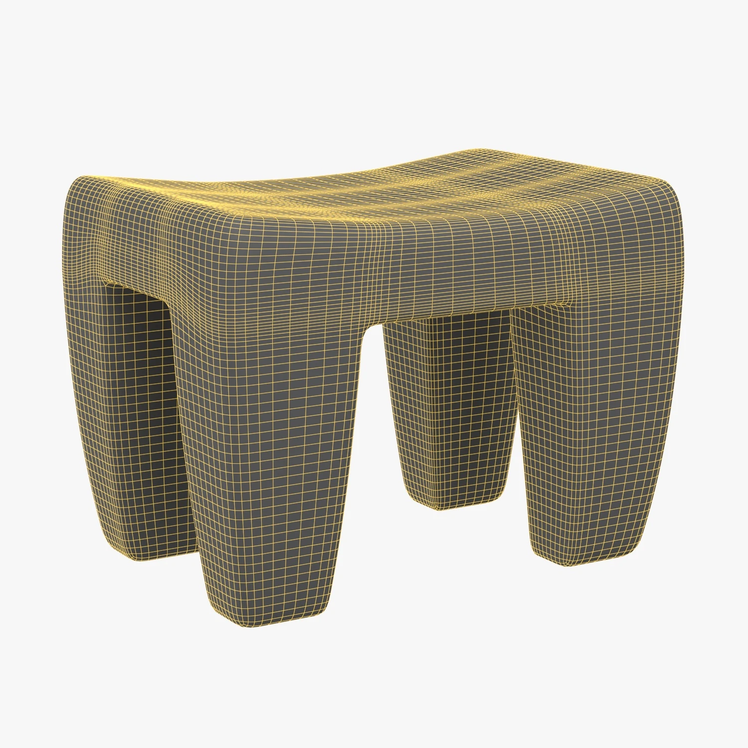 Sumo Stool AW-44BB 3D Model_07