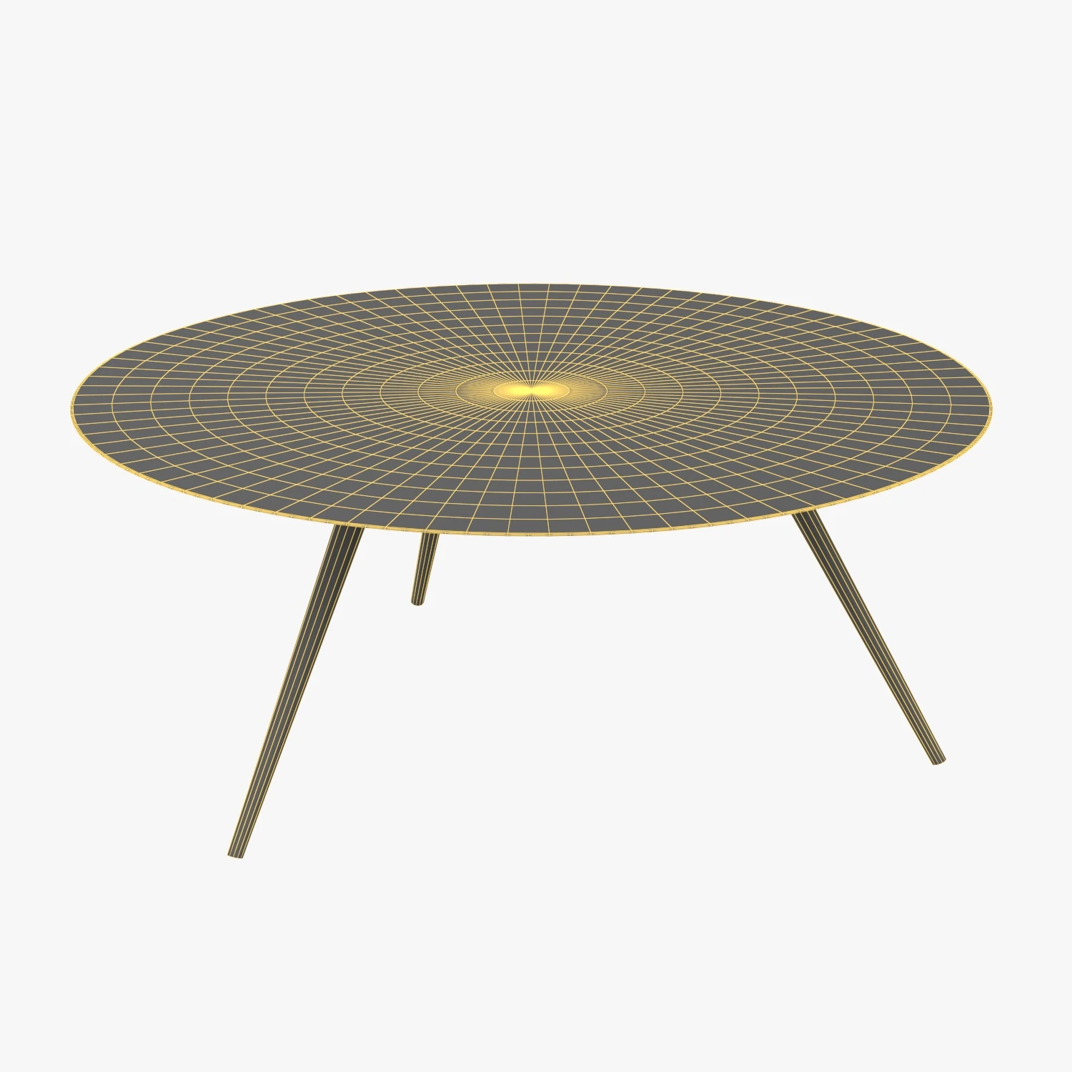 Trula Round Coffee Table 3D Model_07