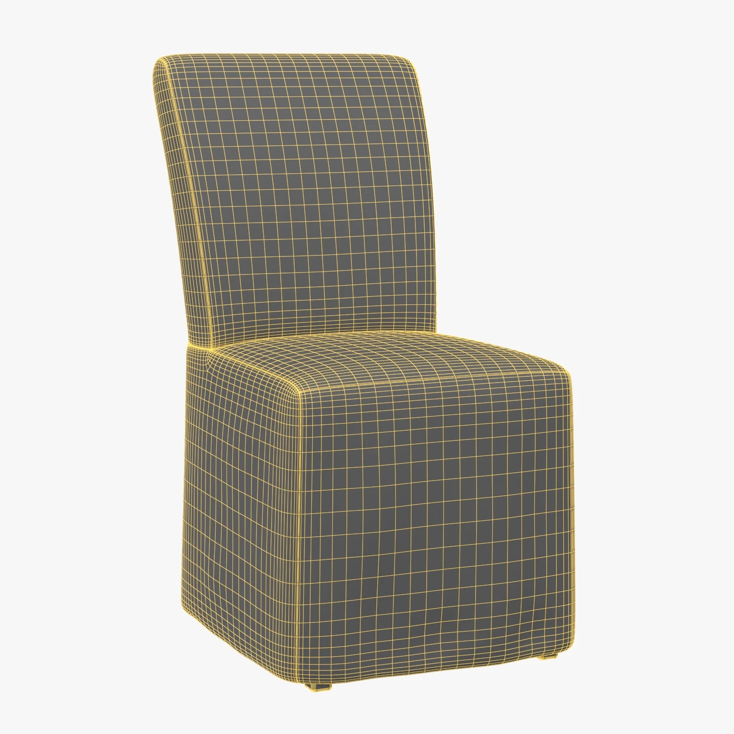 Vista Dining Chair CASH-69C-084P 3D Model_07