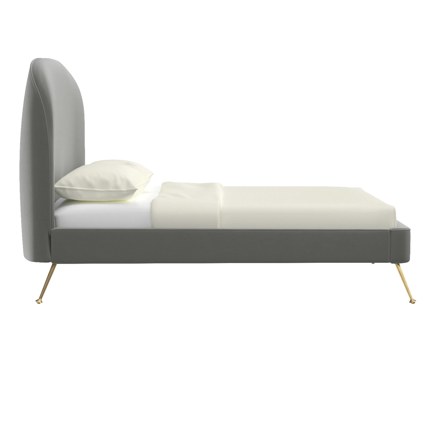 Vivi Grey Velvet Bed in Queen TOV-B6343 3D Model_03