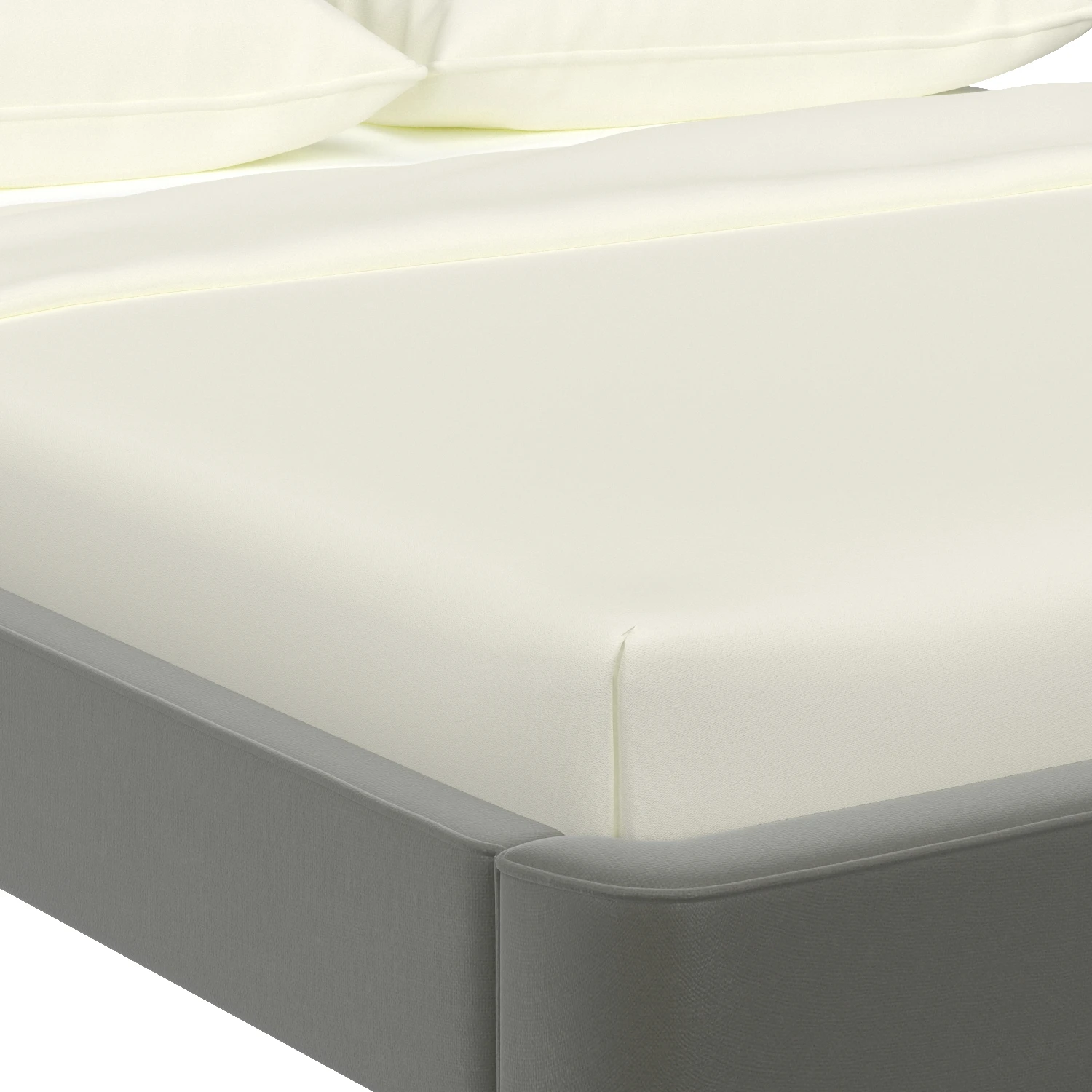 Vivi Grey Velvet Bed in Queen TOV-B6343 3D Model_05