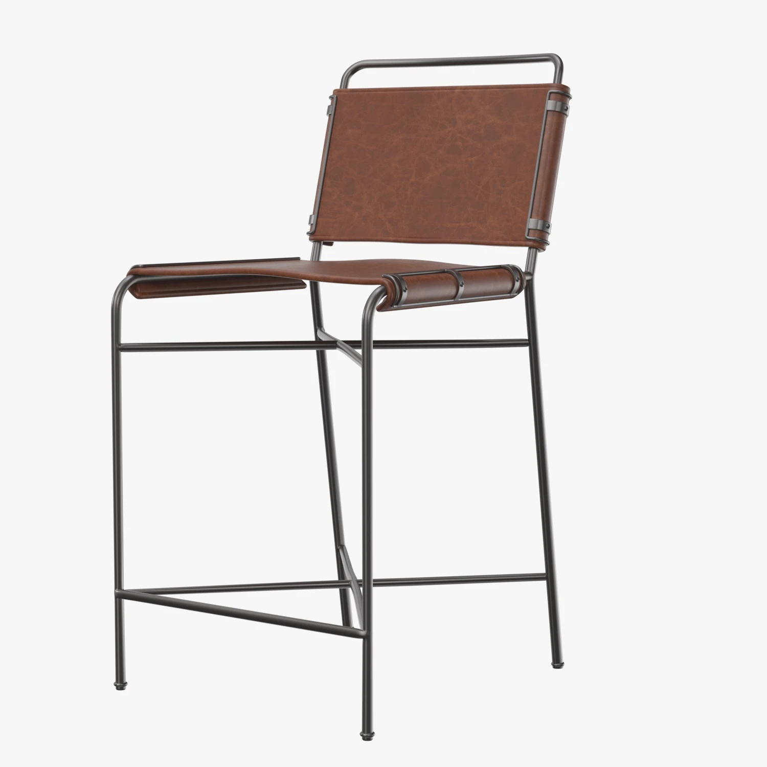 Wharton Counter Stool 3D Model_01