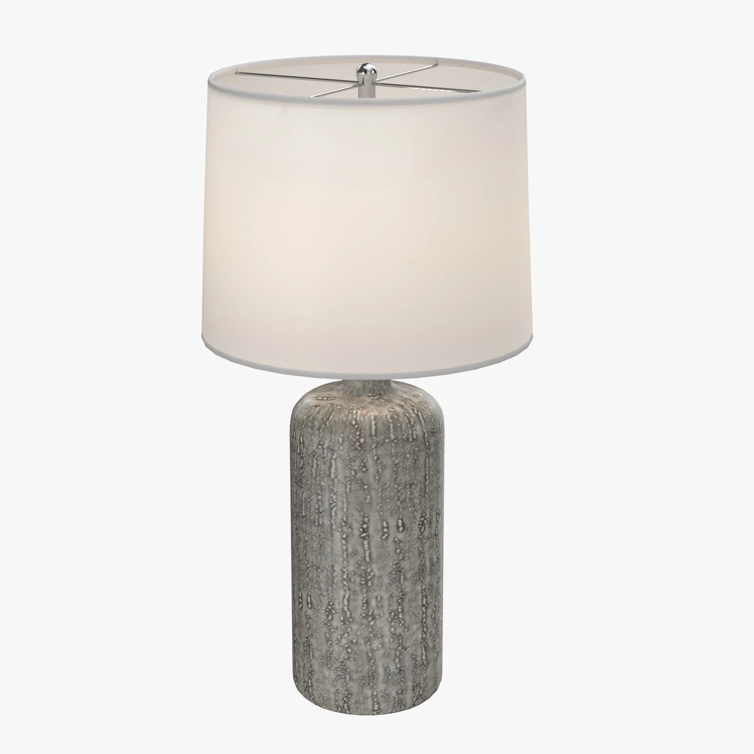 YORBA TL-French grey ceramic lamp 87-10254-78 3D Model_06