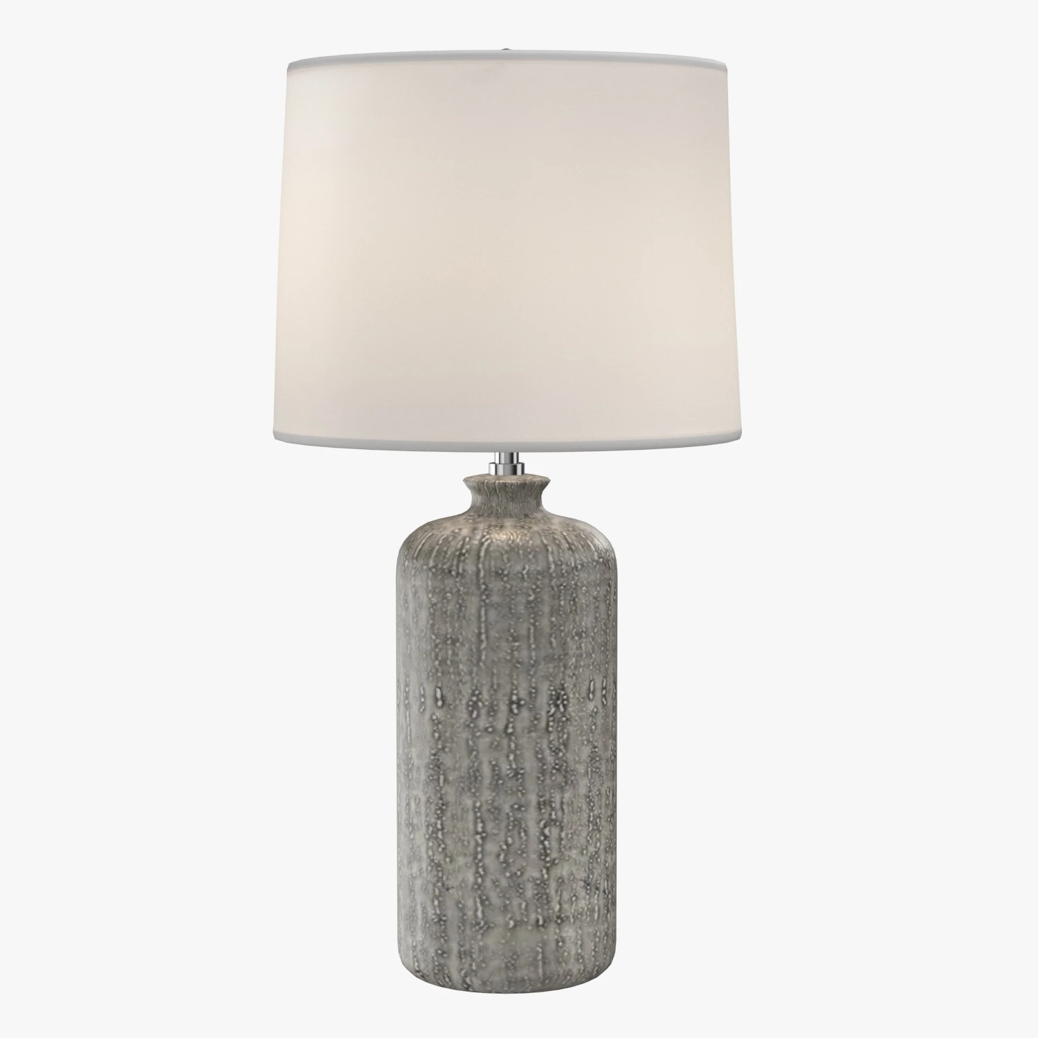 YORBA TL-French grey ceramic lamp 87-10254-78 3D Model_03
