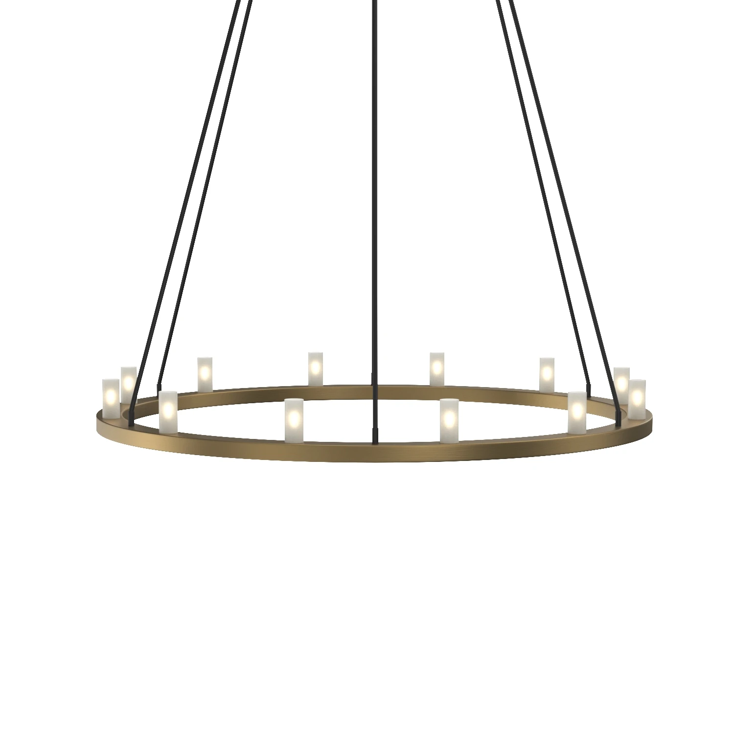 Rennes Round Chandelier 3D Model_03