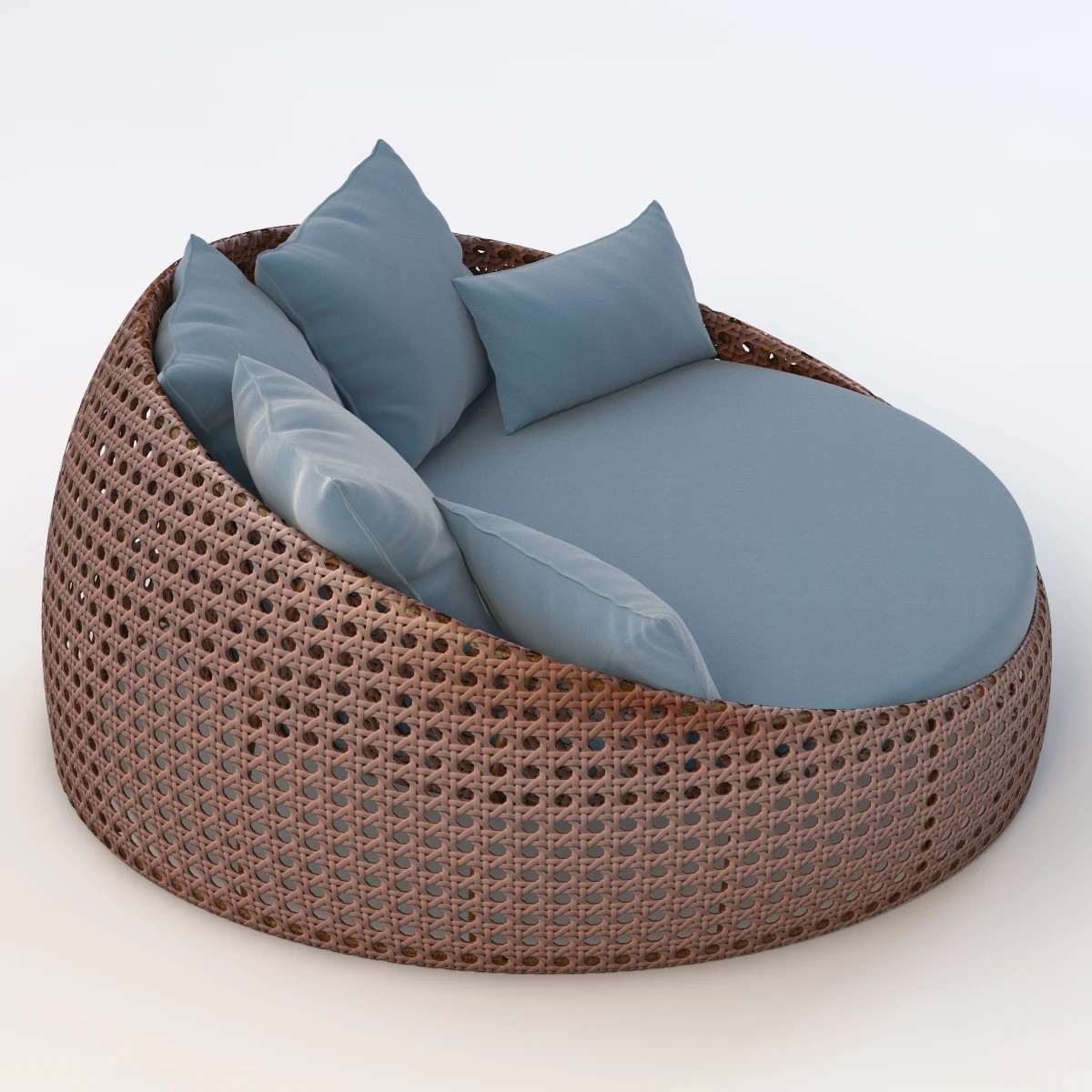 St Martin Wicker Daybed 3D Model_03