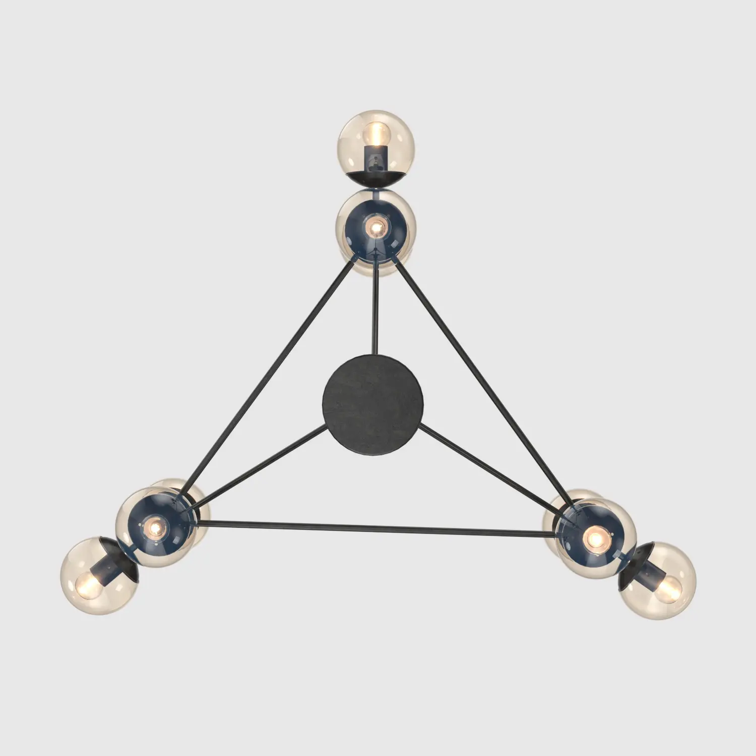 Possini Euro Gable 10-Light Modern Chandelier 3D Model_04