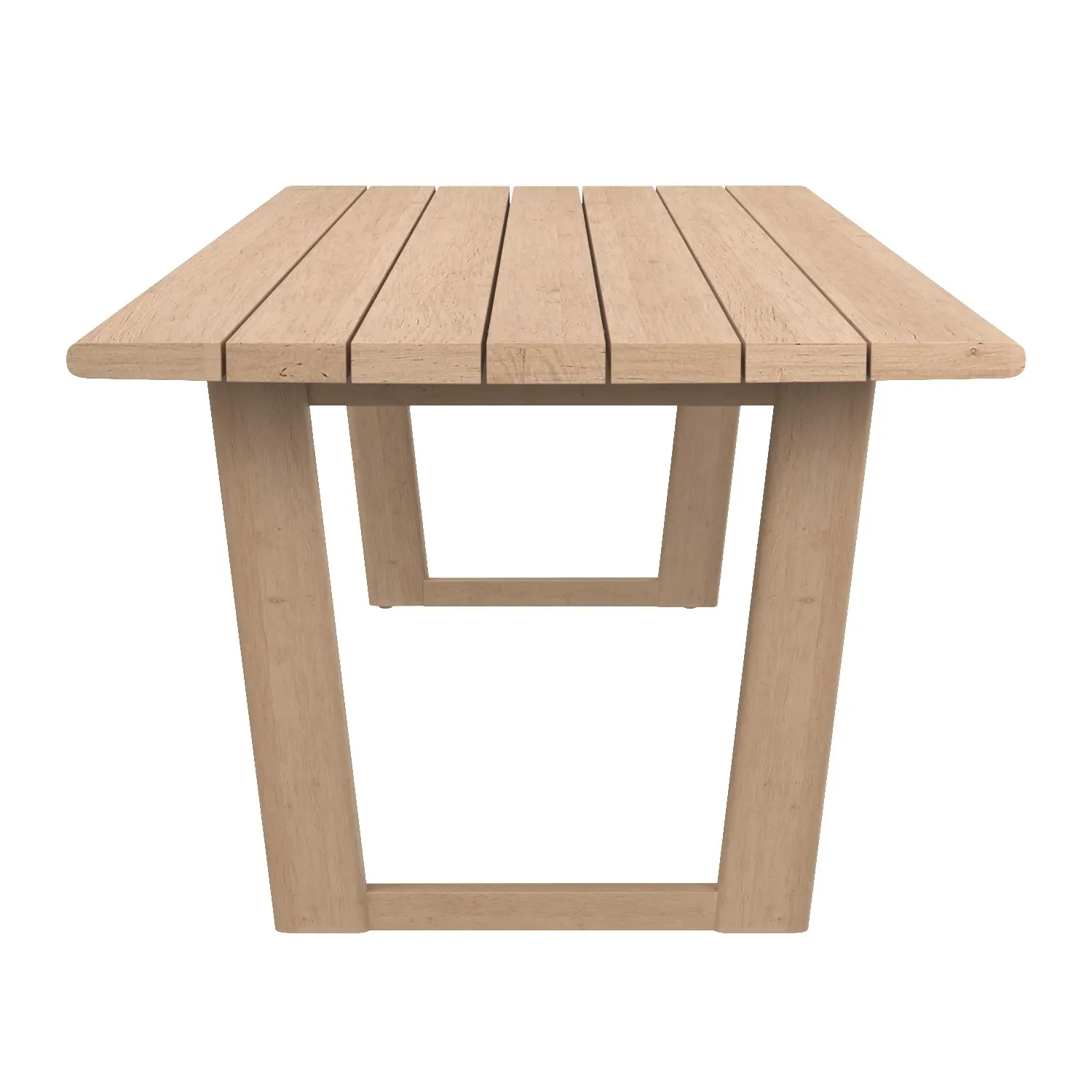 RH Mesa Teak Rectangular Dining Table 3D Model_03