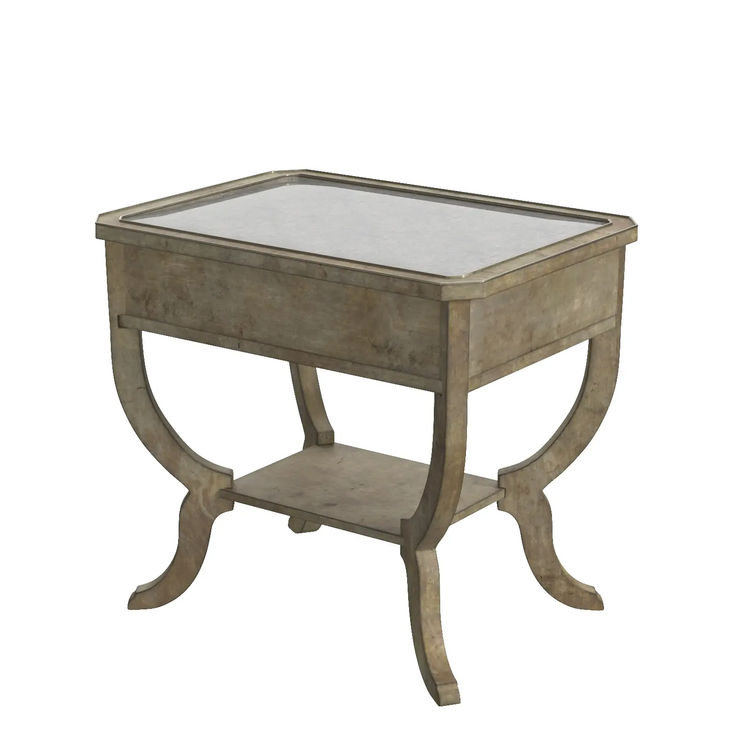 Sanctuary Bedside Table PBR 3D Model_06