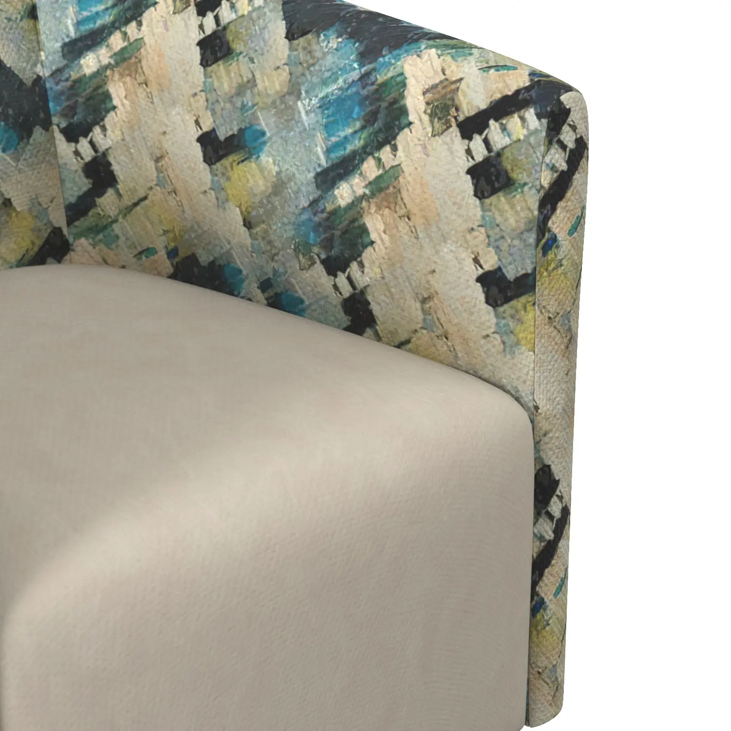 Aline Swivel Chair 3D Model_05