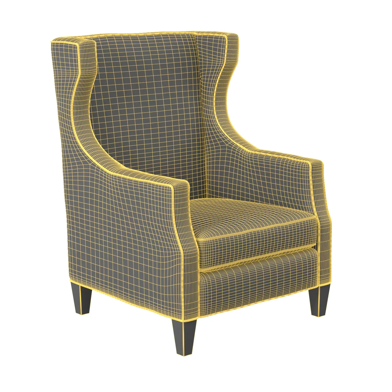 Alyce Chair 3D Model_07