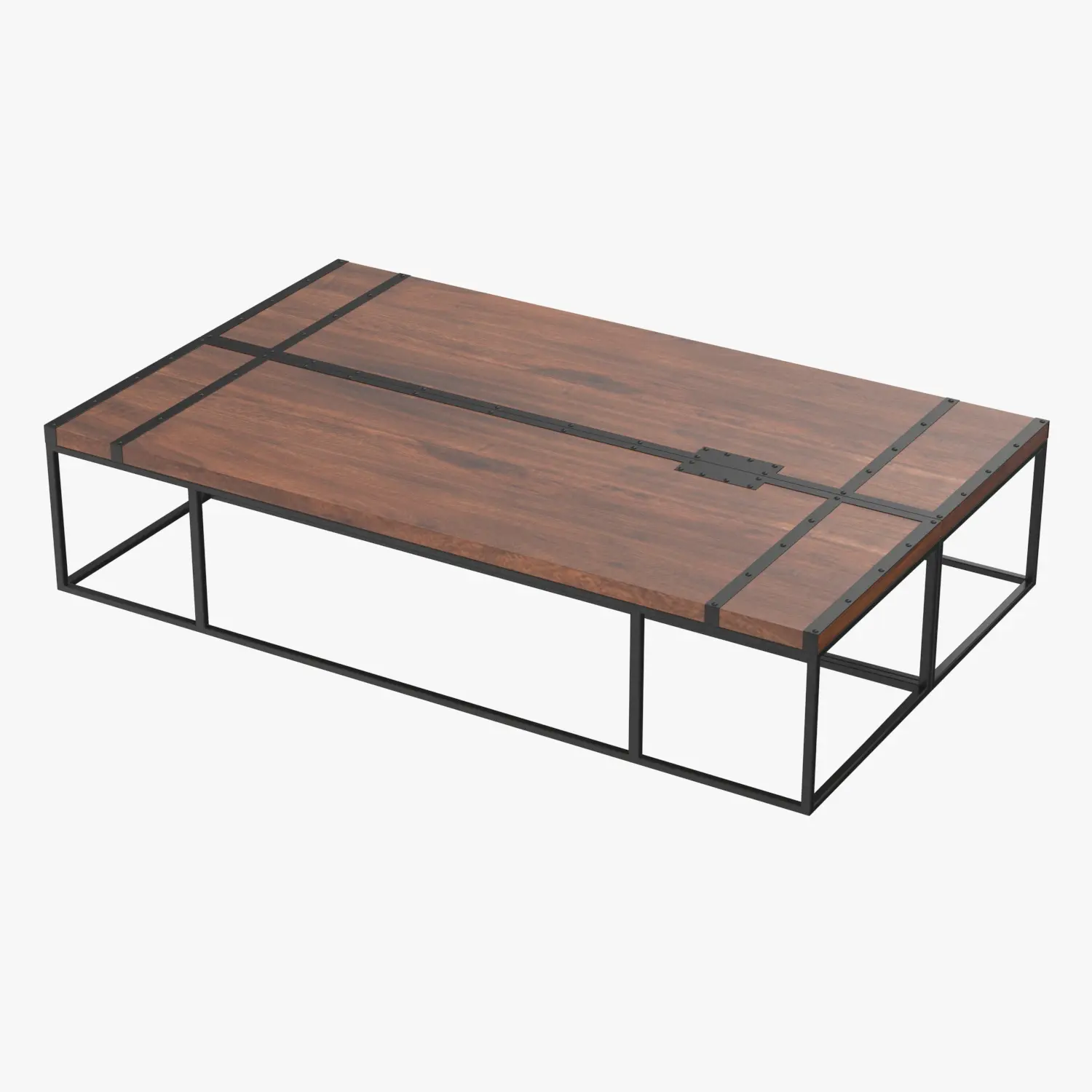 Antique Doors Coffee Table SA-4649 3D Model_06