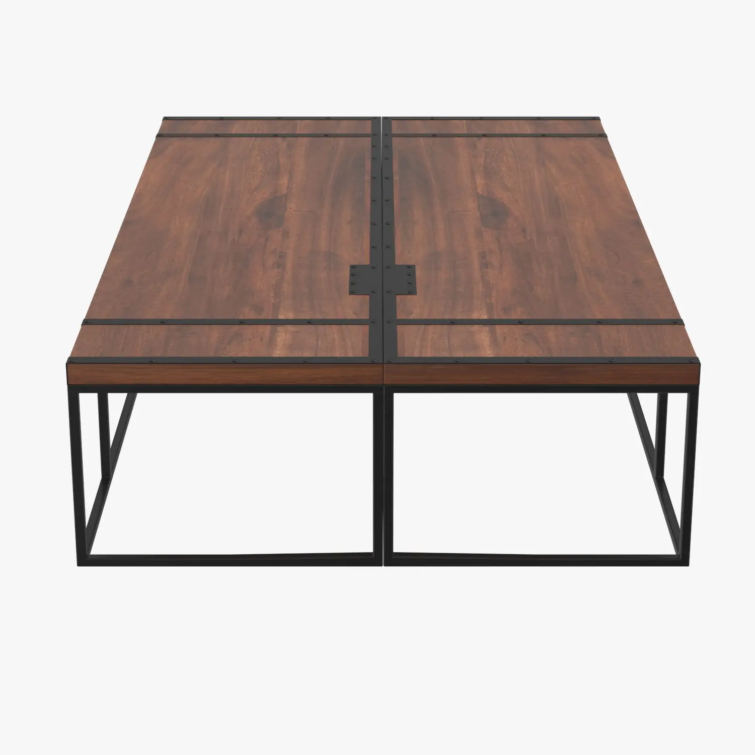 Antique Doors Coffee Table SA-4649 3D Model_01