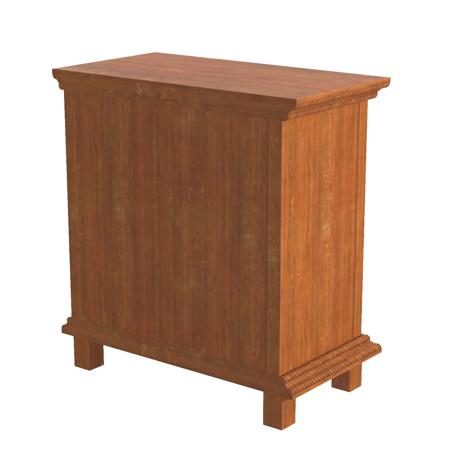 Antique Two Door Buffet Cabinet 3D Model_06