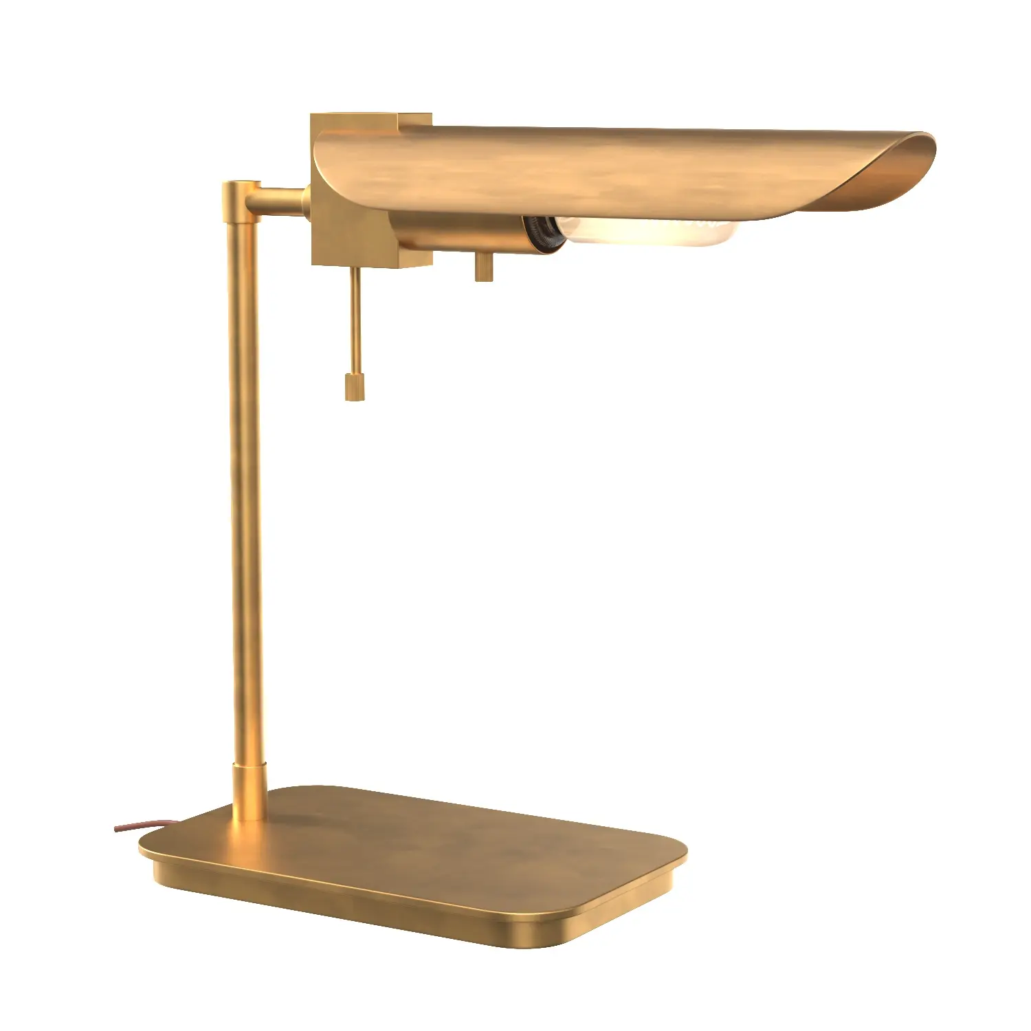 Barbre Task Table Lamp 3D Model_01