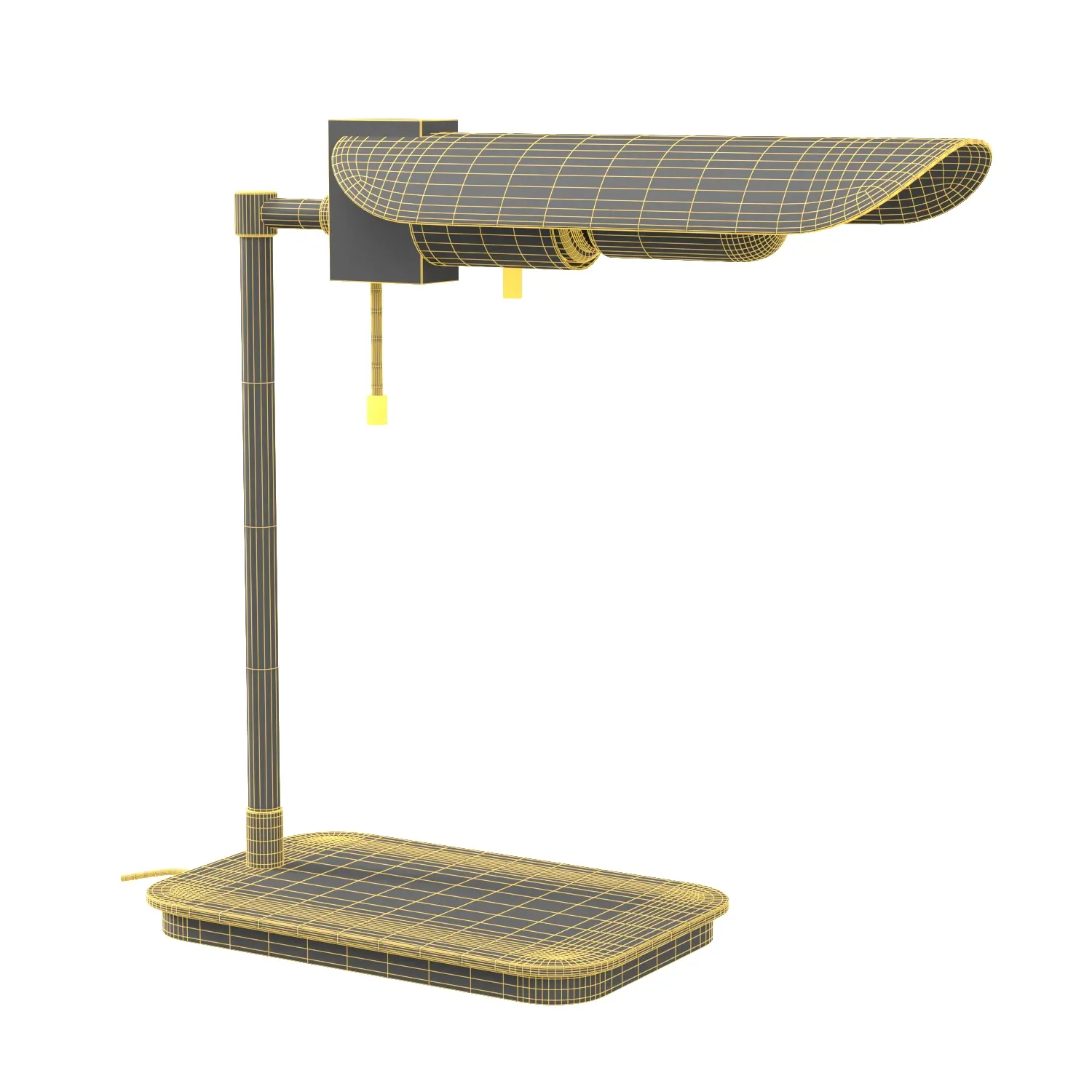 Barbre Task Table Lamp 3D Model_07