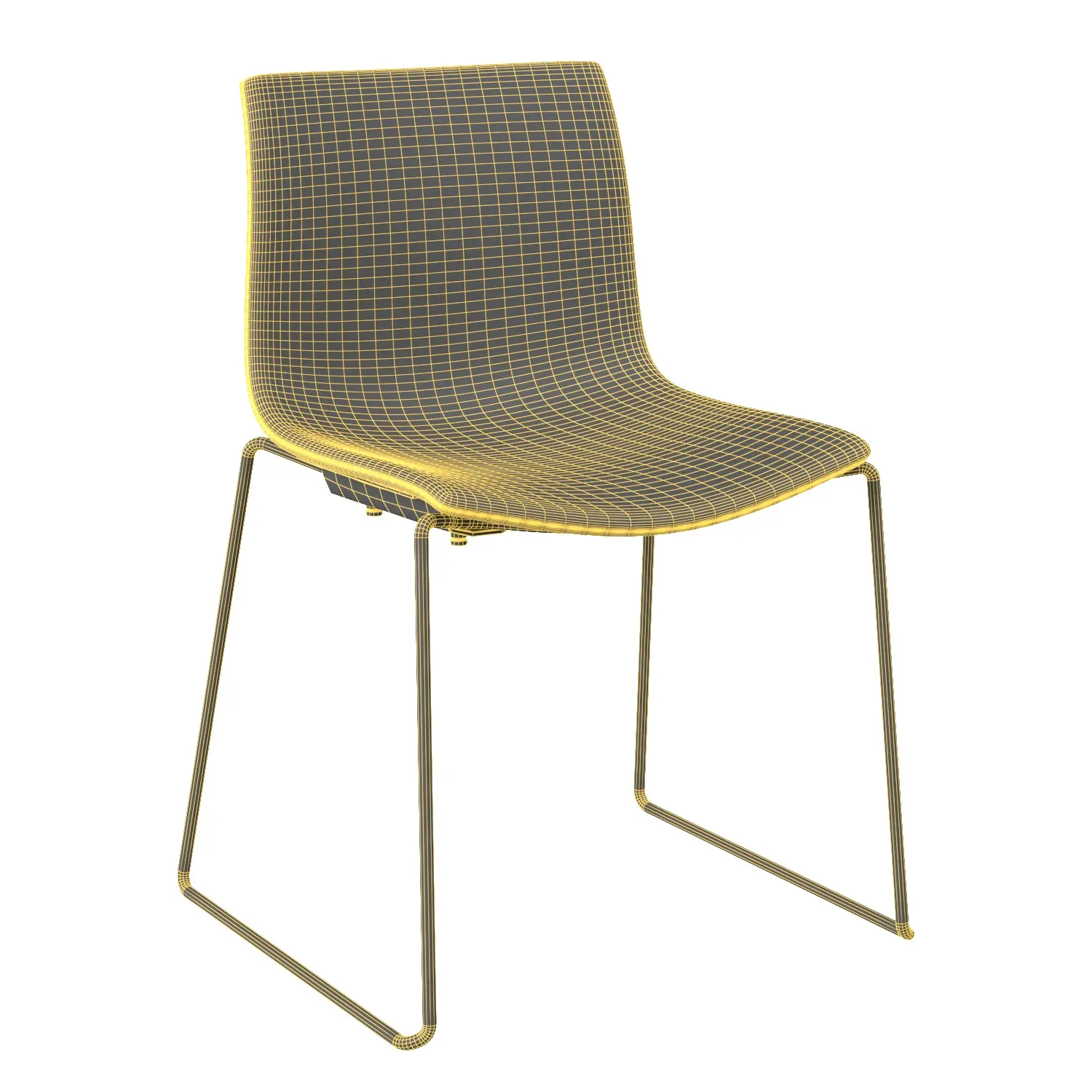 Catifa 46 Chair 3D Model_07