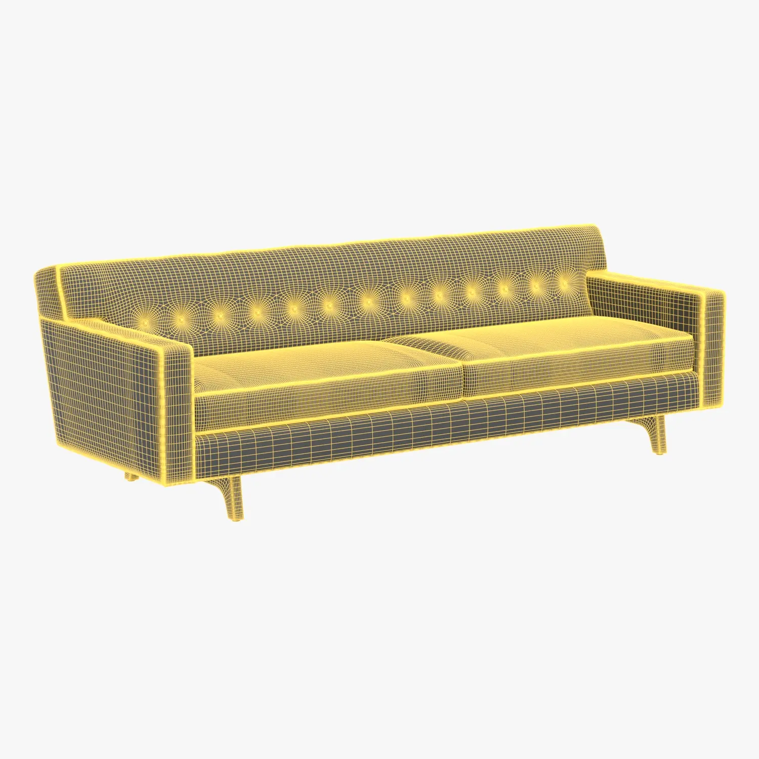 Chelsea 96in Upholstered Sofa 3D Model_07