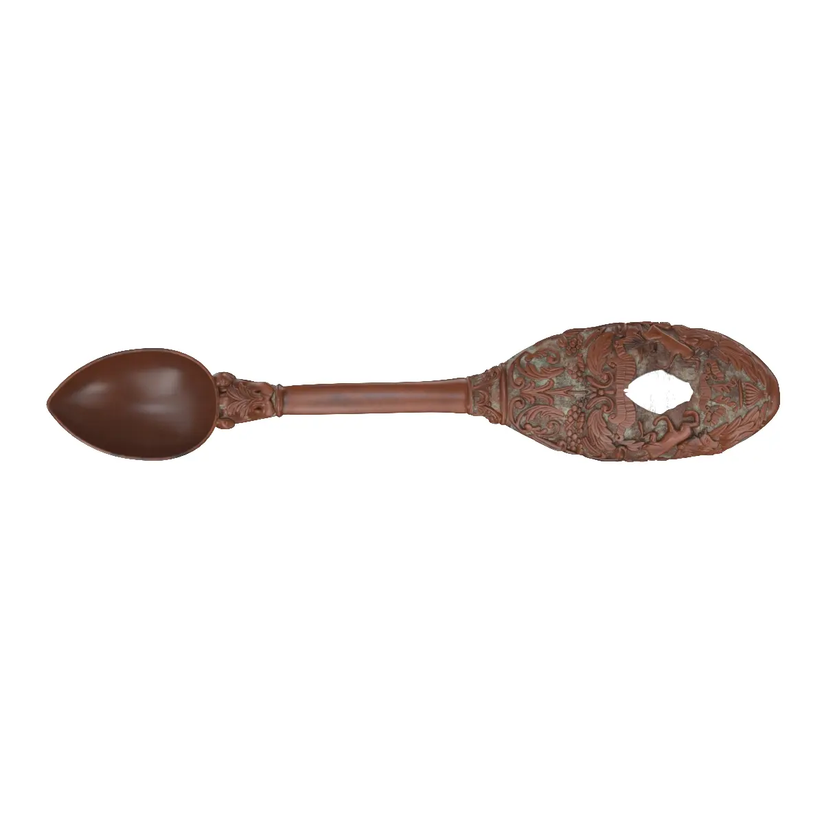 Decorative hay-day Honormen Class 1936 Carved spoon 3D Model_03