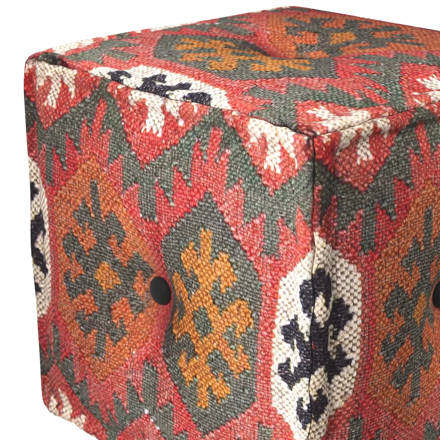 Handmade Kilim Pouf 3D Model_05