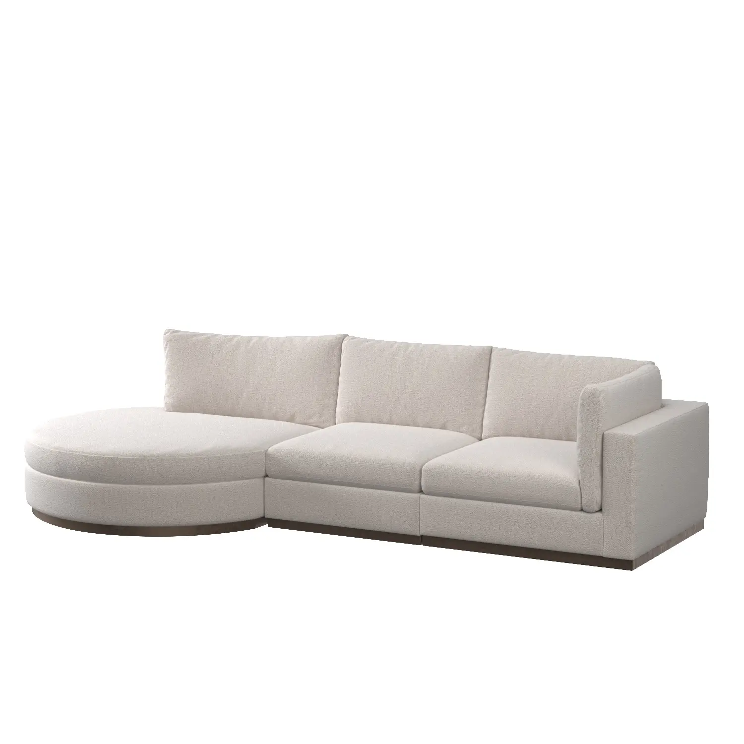 Jagger 3 Piece Sectional 3D Model_01