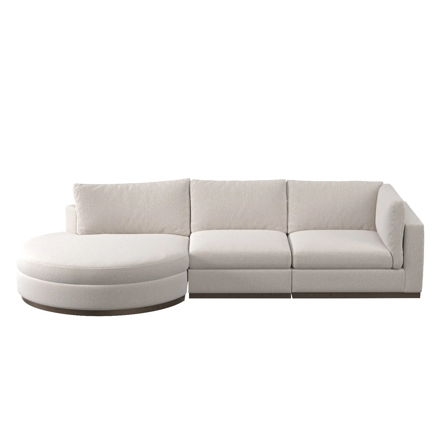 Jagger 3 Piece Sectional 3D Model_06