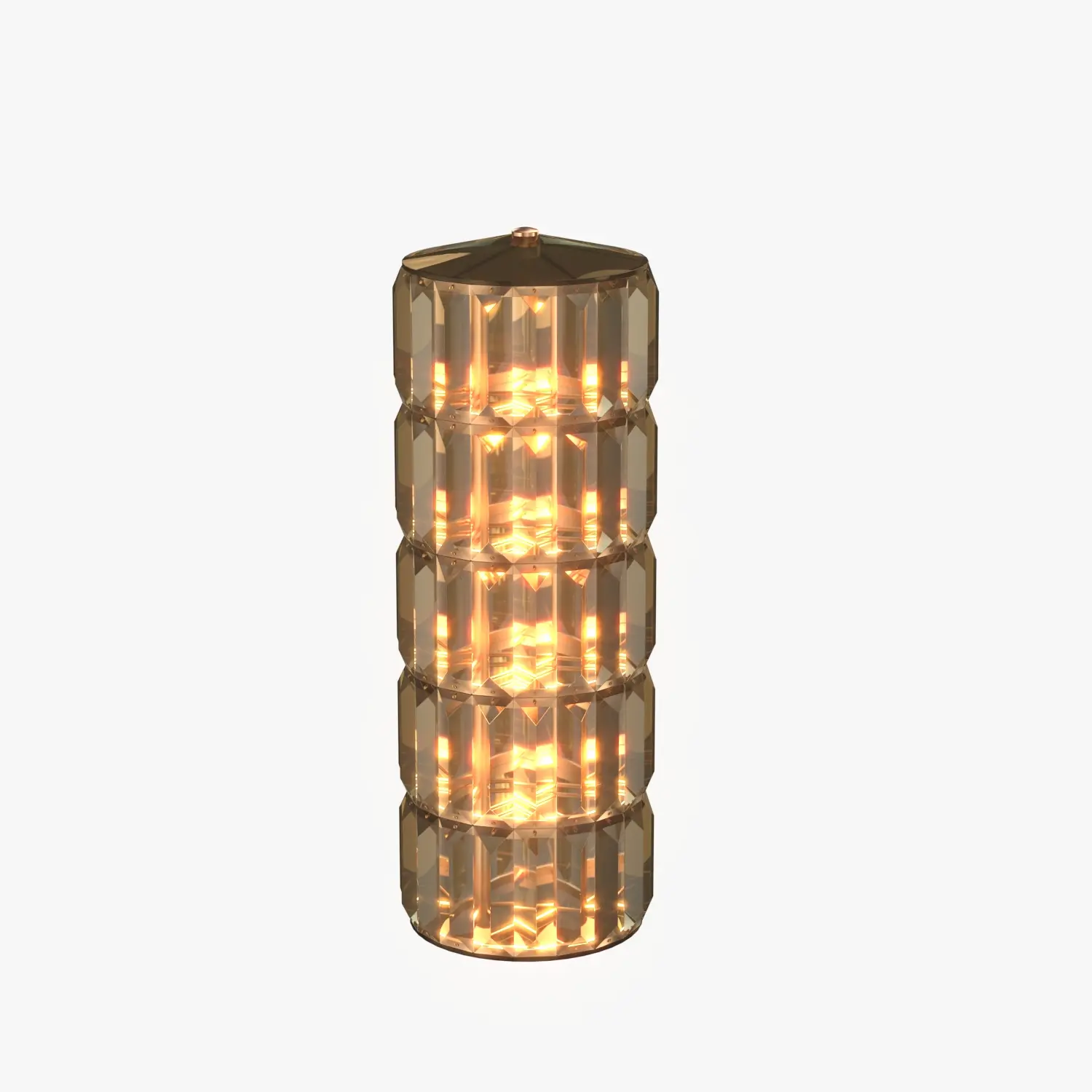 Julien 17 Inch Tall ADA Wall Sconce With Firenze Crystal 3D Model_06