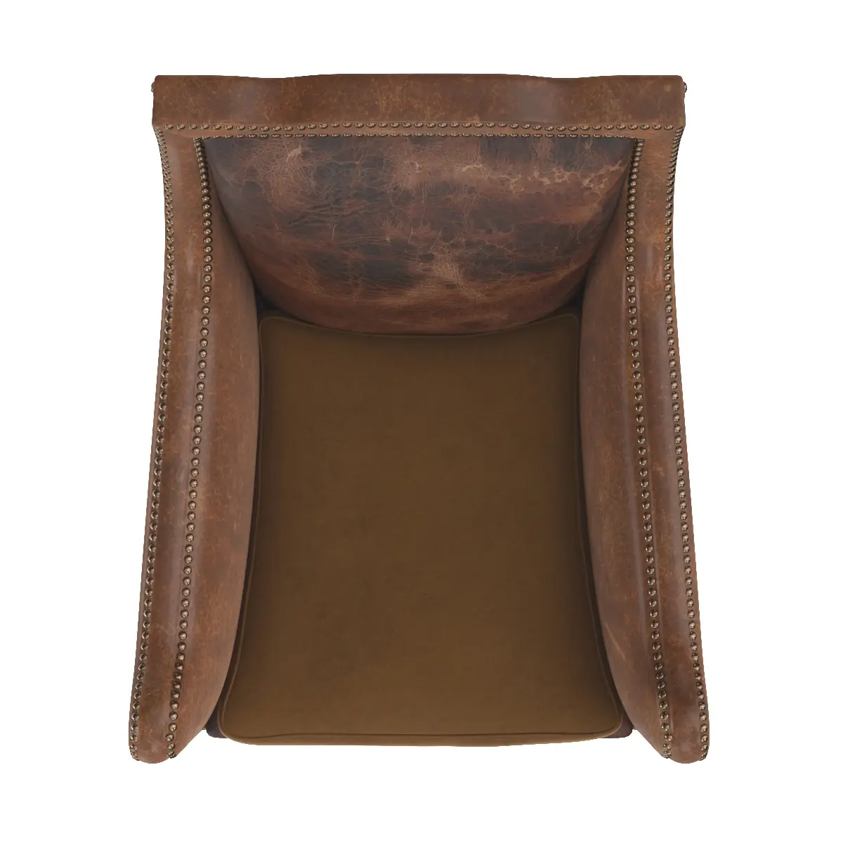 Leather Mens Club Chair LU6066227097112 3D Model_03