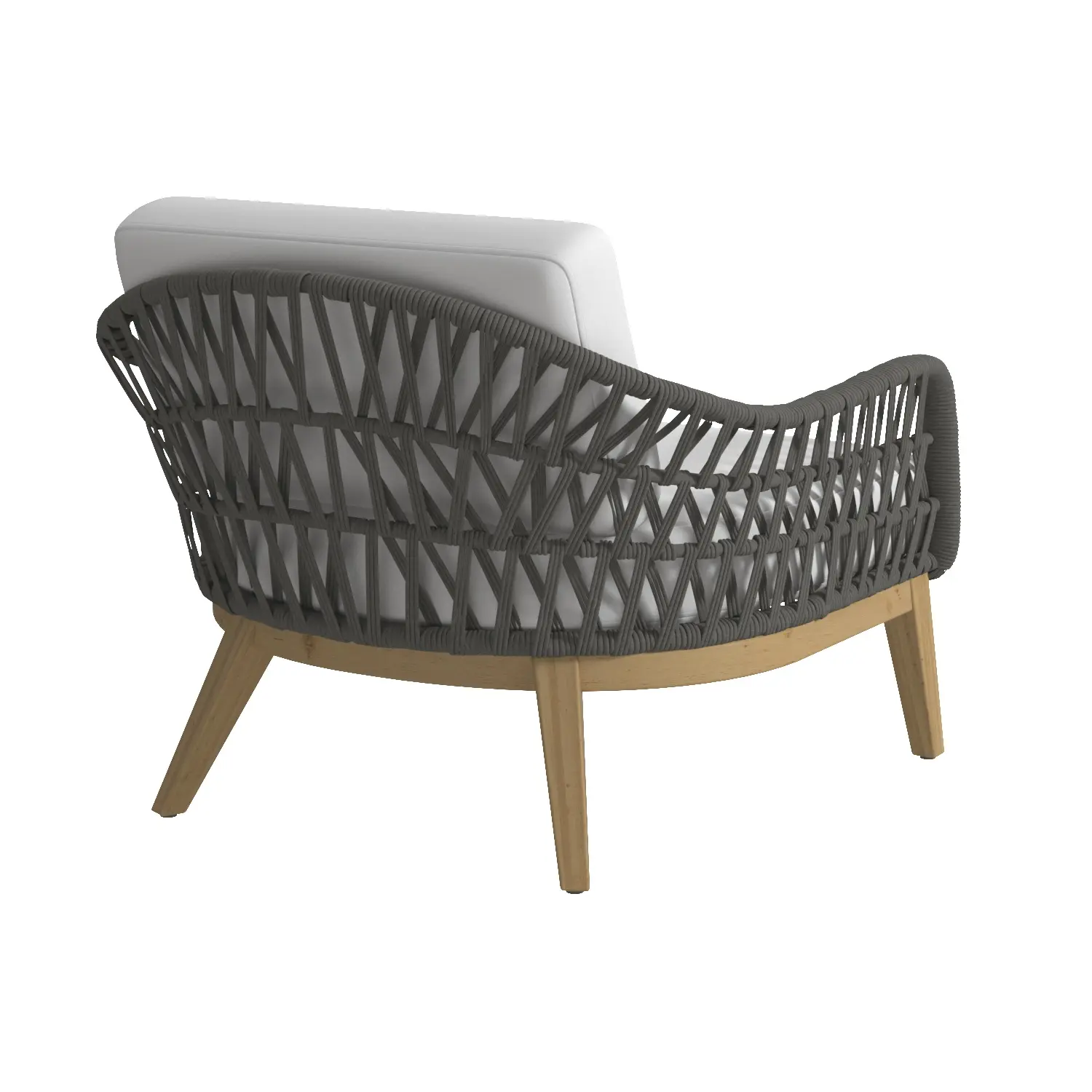 Napoli Outdoor Lounge Chair 3D Model_06