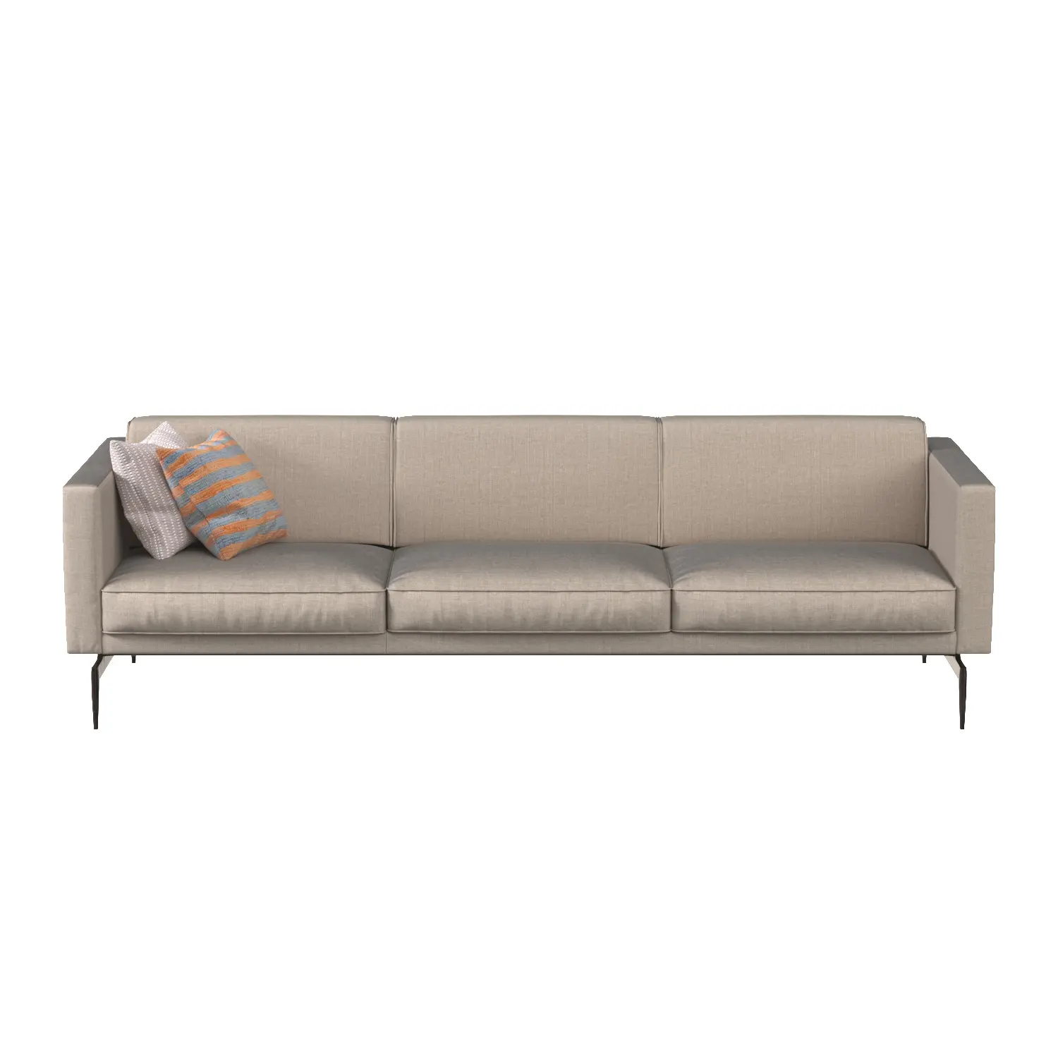NYC Wrap Over Two-Seat Sofa 3D Model_01