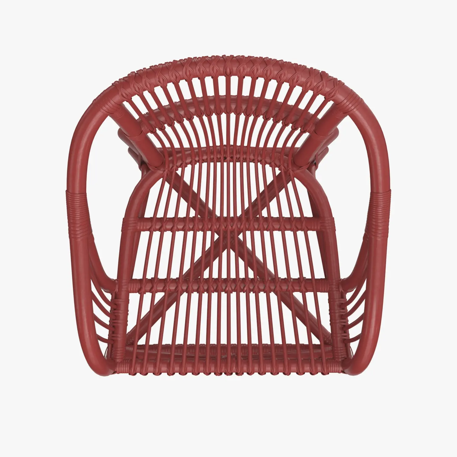 Pari Rattan Chair 3D Model_04