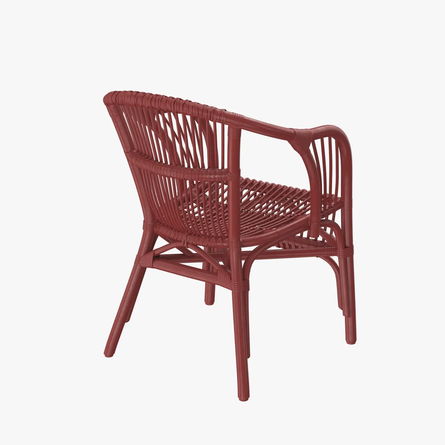 Pari Rattan Chair 3D Model_06