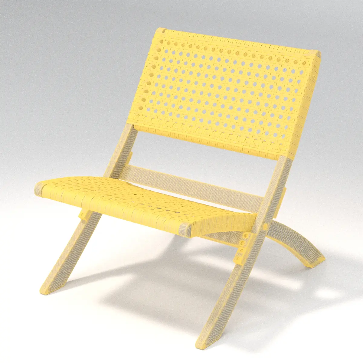 Patio Sense 64159 Sava Indoor Outdoor Folding Chair 3D Model_07