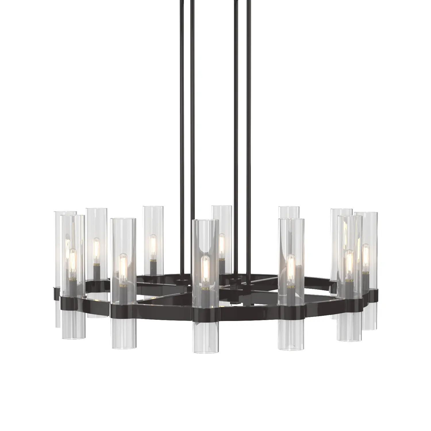 Ravelle Round Chandelier 36in 3D Model_01