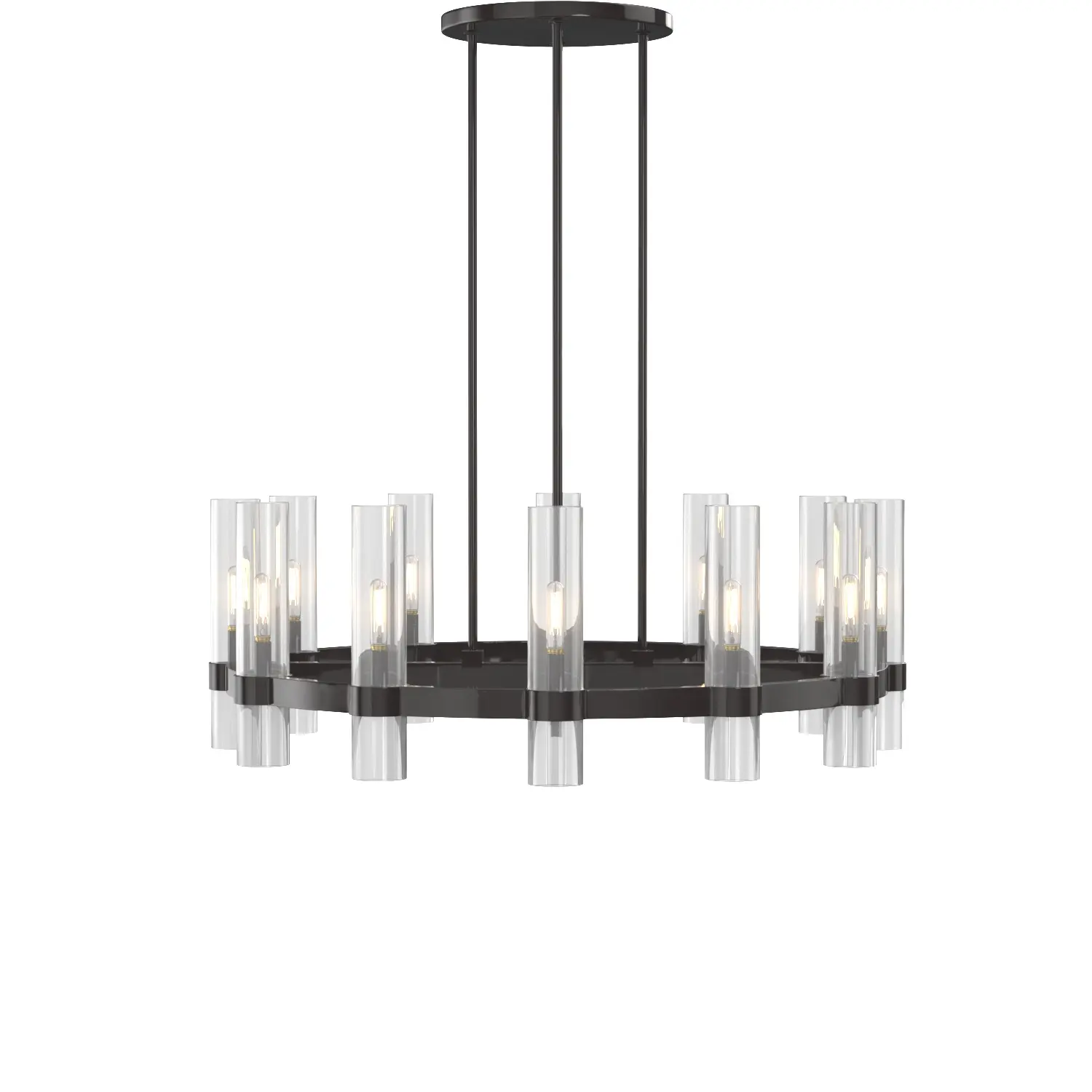 Ravelle Round Chandelier 36in 3D Model_03