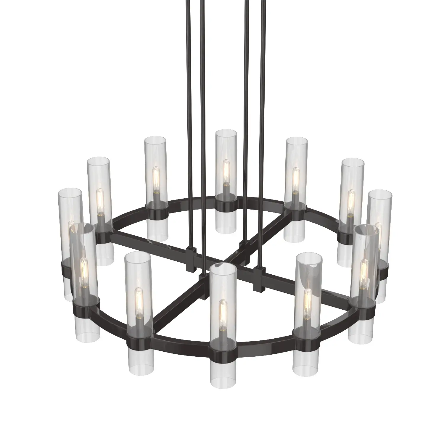 Ravelle Round Chandelier 36in 3D Model_06