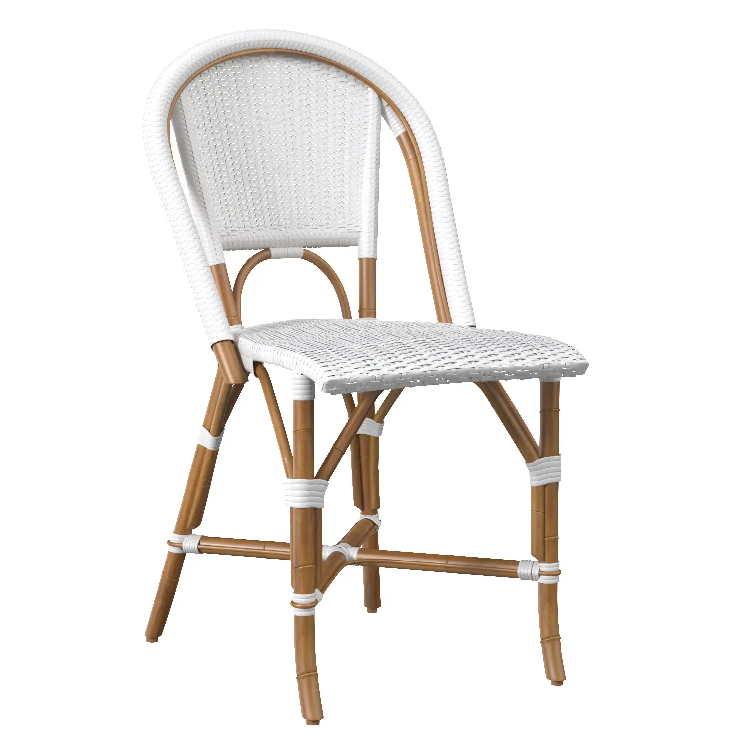 SAFAVIEH Outdoor Collection Salcha Bistro Side Chair 3D Model_01