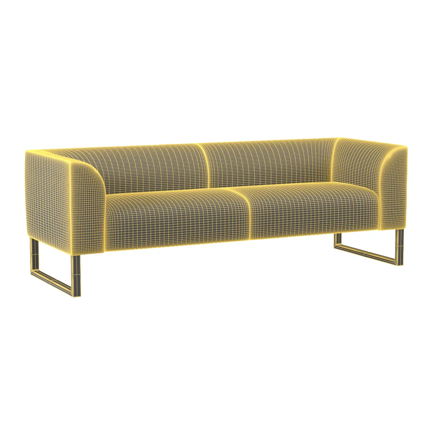 Thorne Sleek Modern Sofa 3D Model_07