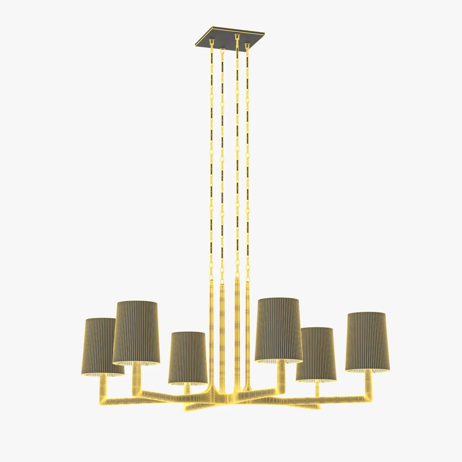 Wright Round Chandelier 36in 3D Model_07