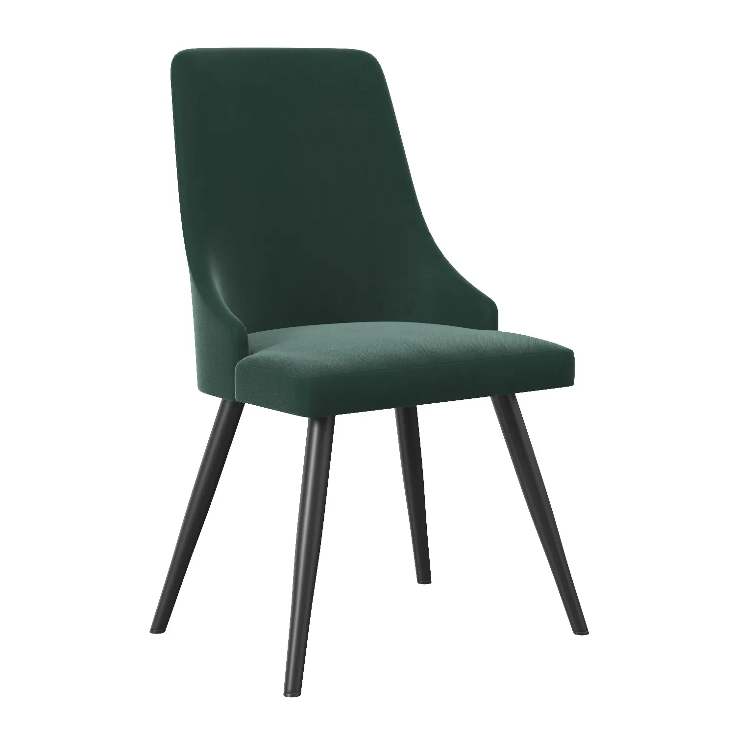 Zoi Upholstered Dining Chair 3D Model_01