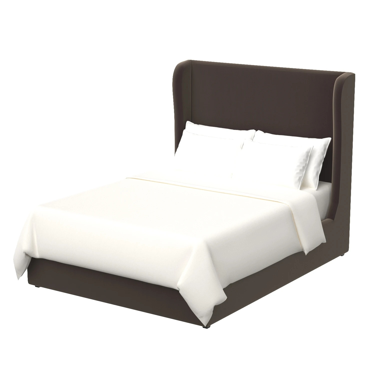 Collection of Five Luxury Platform Beds 3D Model_05