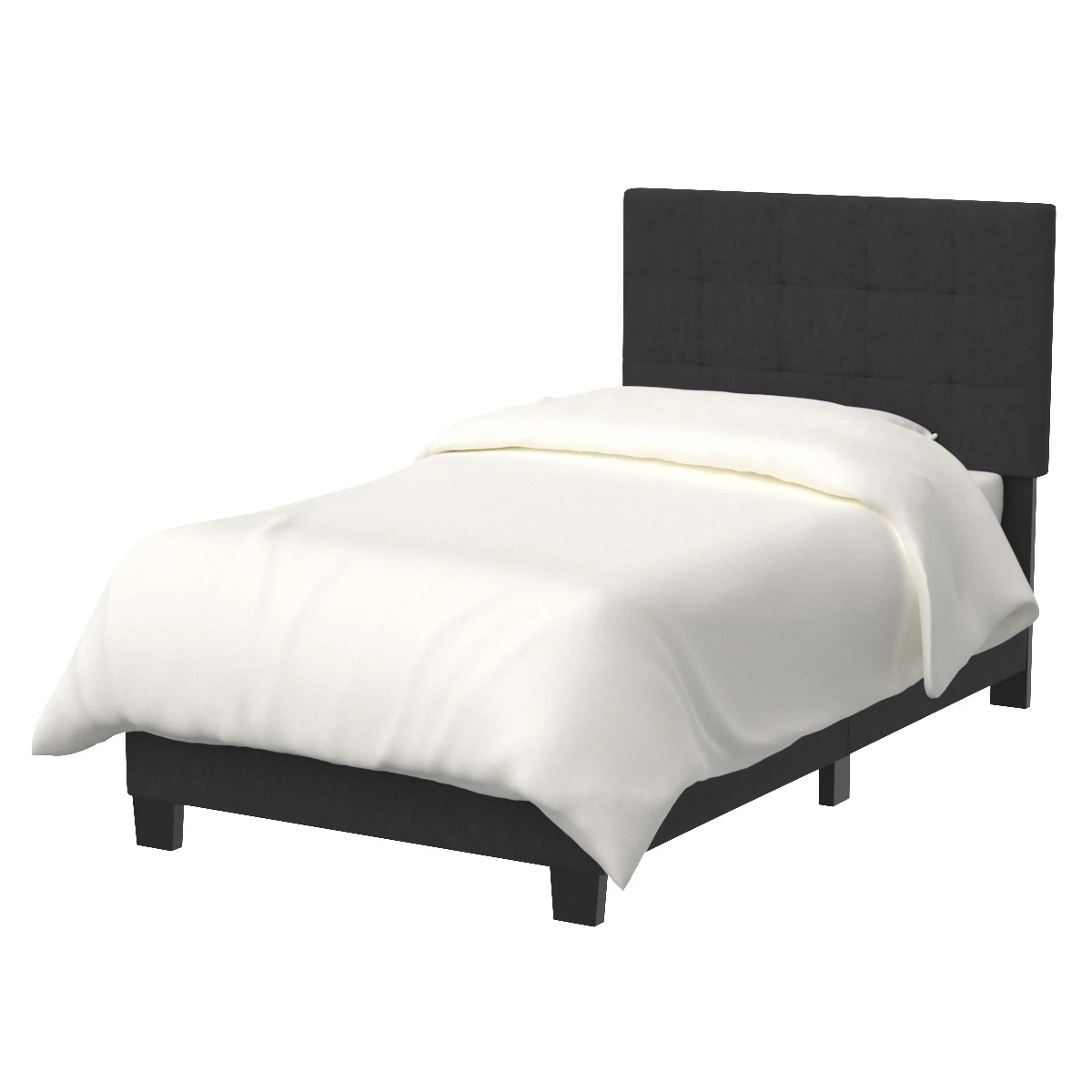 Collection of Four Single Bed 3D Bed Models 3D Model_04