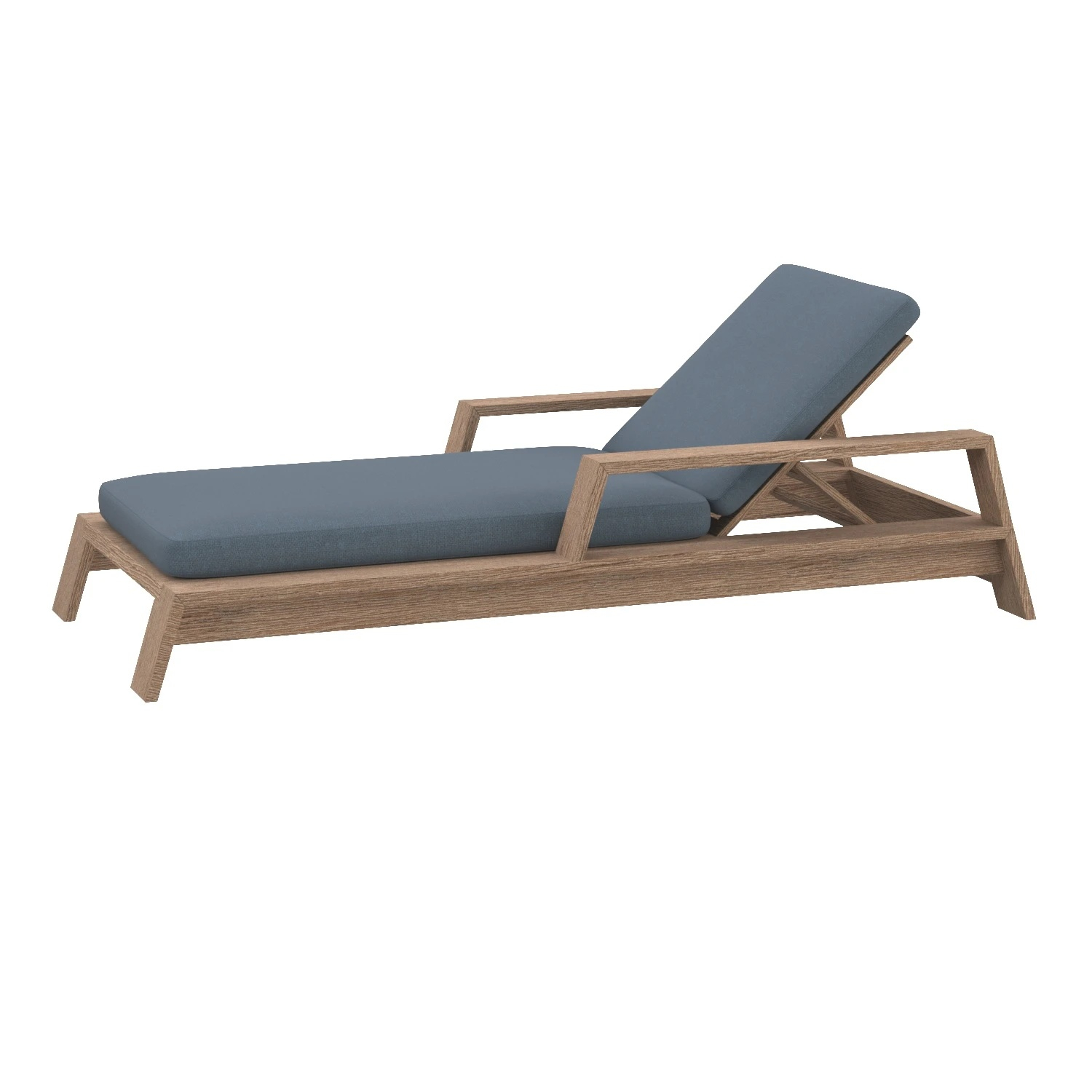 Collection of Four Modern Sun Lounger 3D Day Bed Models 3D Model_05